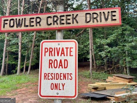 Lot 5 Fowler Creek Drive Cleveland GA 30528