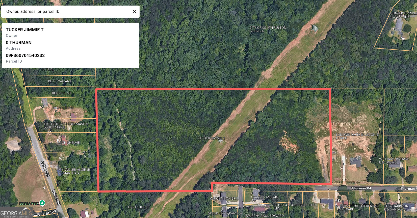 0 Thurman Drive South Fulton GA 30349