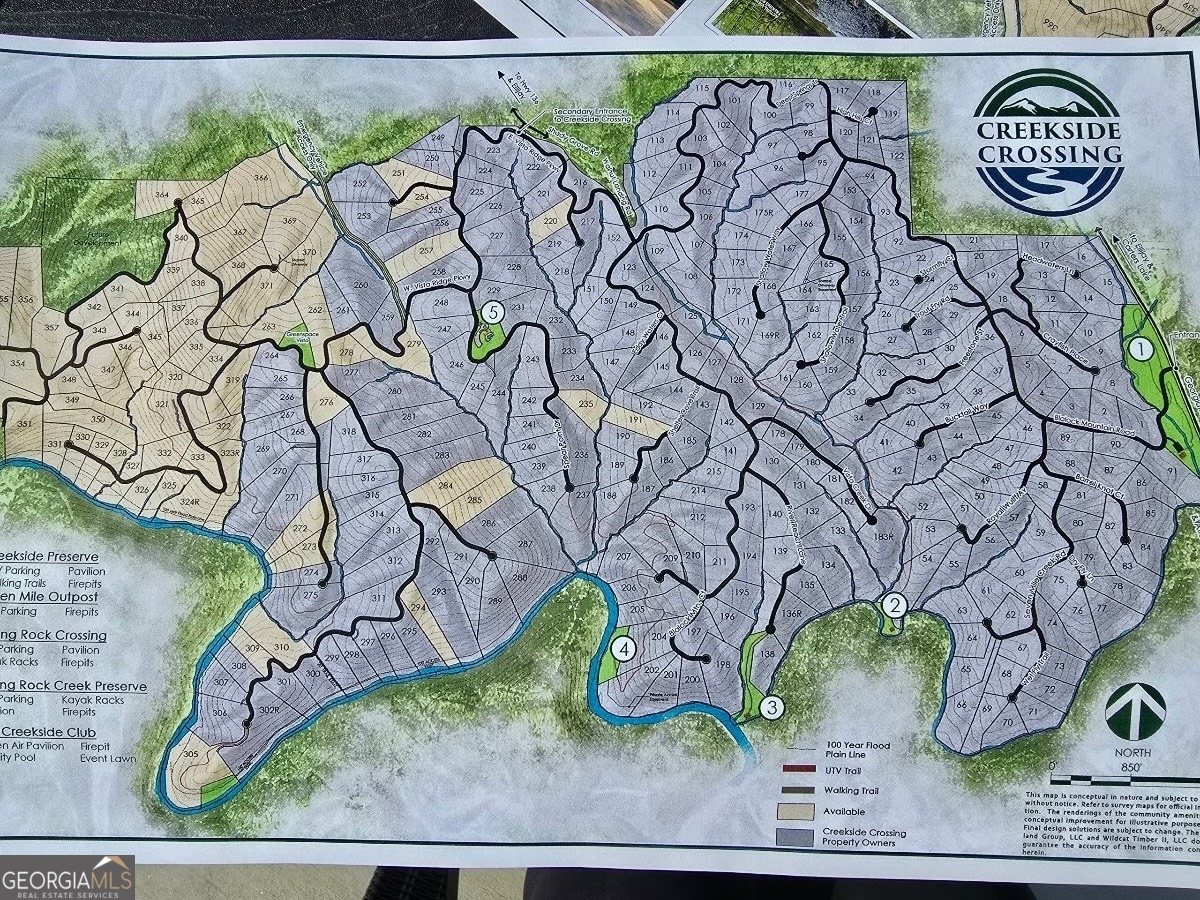 Lot 246 Spear Point Drive Talking Rock GA 30175