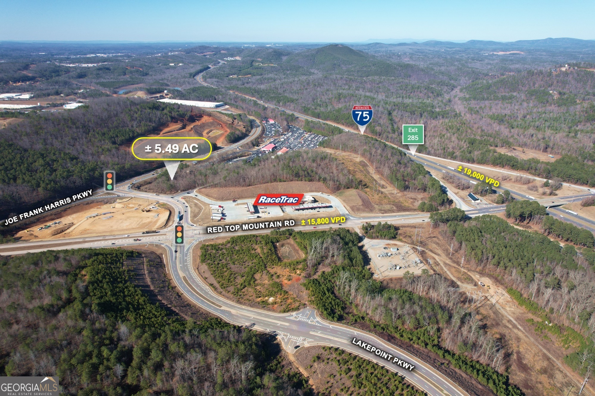 0 Joe Frank Harris Parkway & Red Top Mountain Road Emerson GA 30137