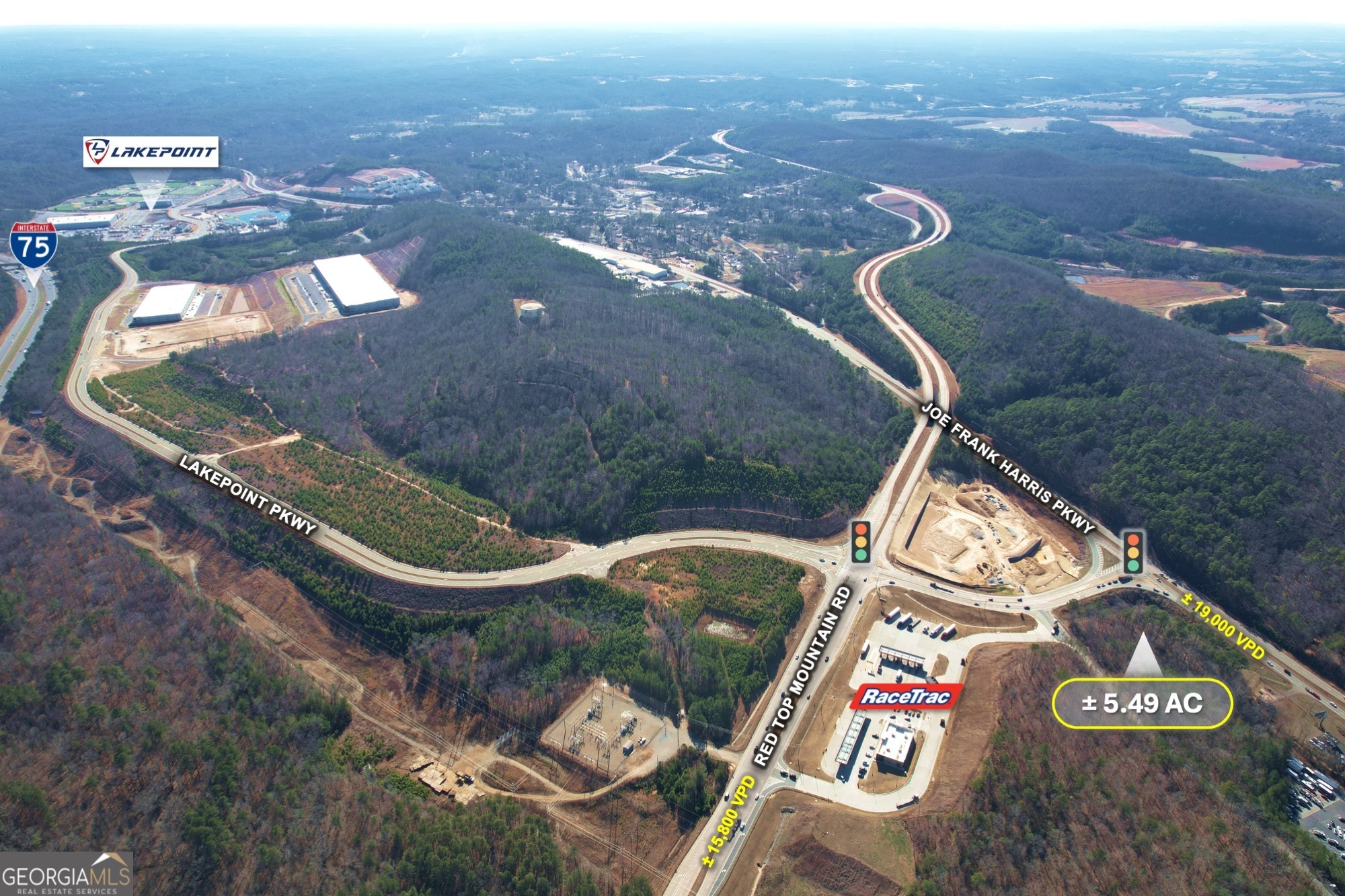 0 Joe Frank Harris Parkway & Red Top Mountain Road Emerson GA 30137