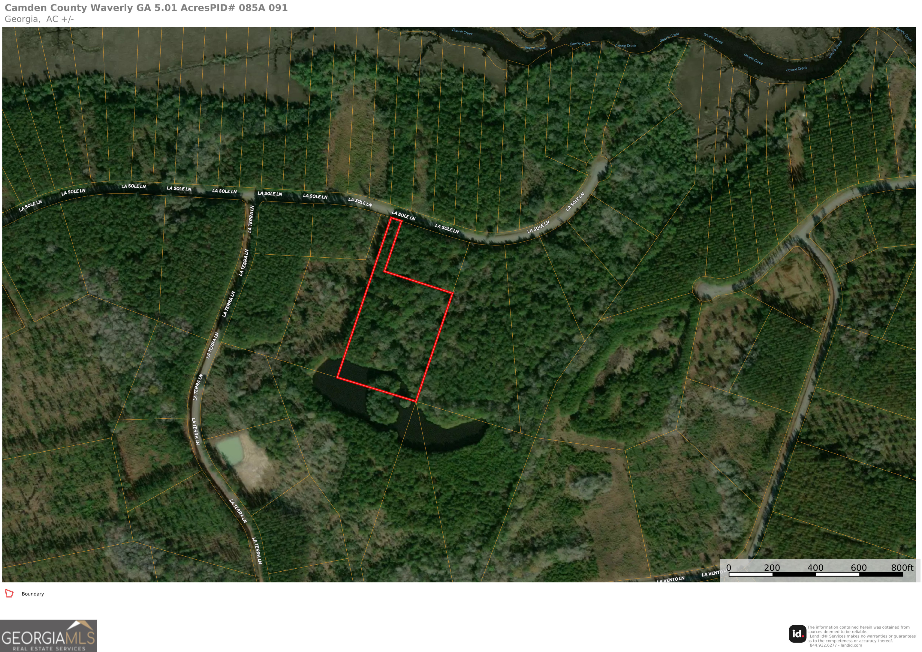 5.01 Acres La Sole Lane Waverly GA 31565