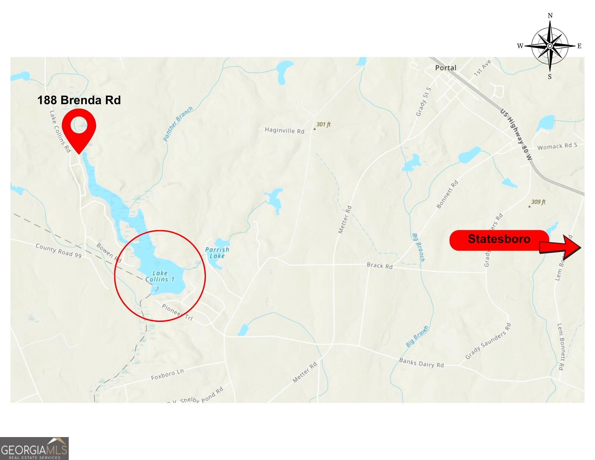 188 Brenda Road Portal GA 30450