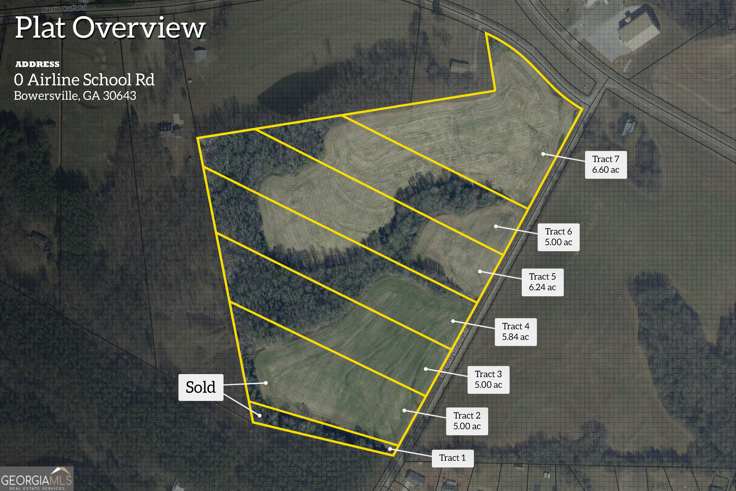 0 Airline School Road Bowersville GA 30516