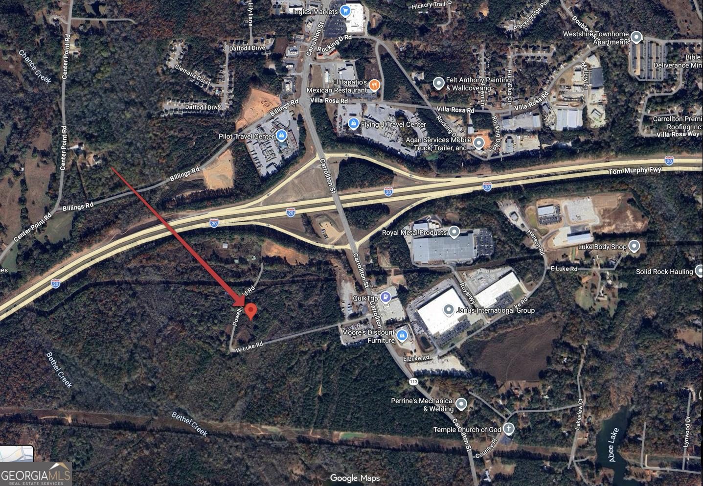267 W Luke Road Temple GA 30179