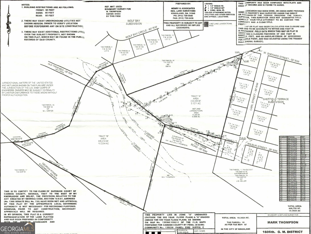 20 Acres Kingsland, West Of Highway 17 Kingsland GA 31548