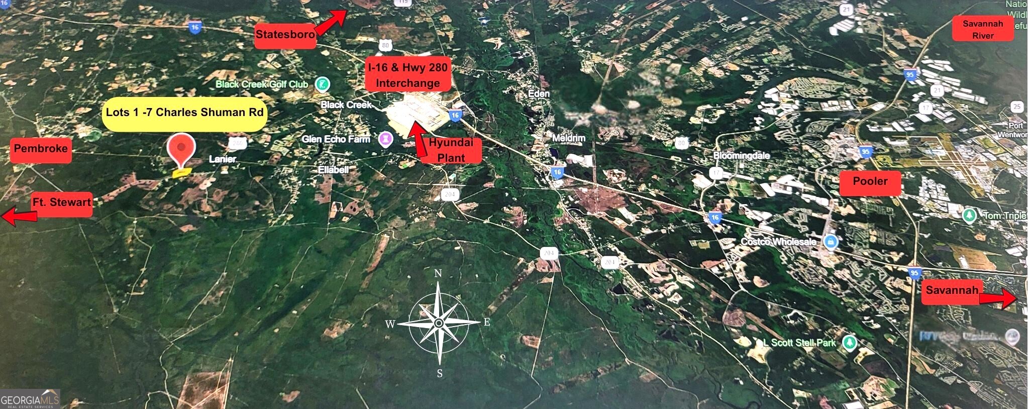Lot 5 Charles Shuman Road Pembroke GA 31321