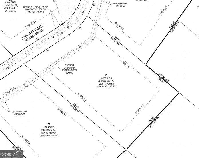 0 Padgett Road Senoia GA 30276