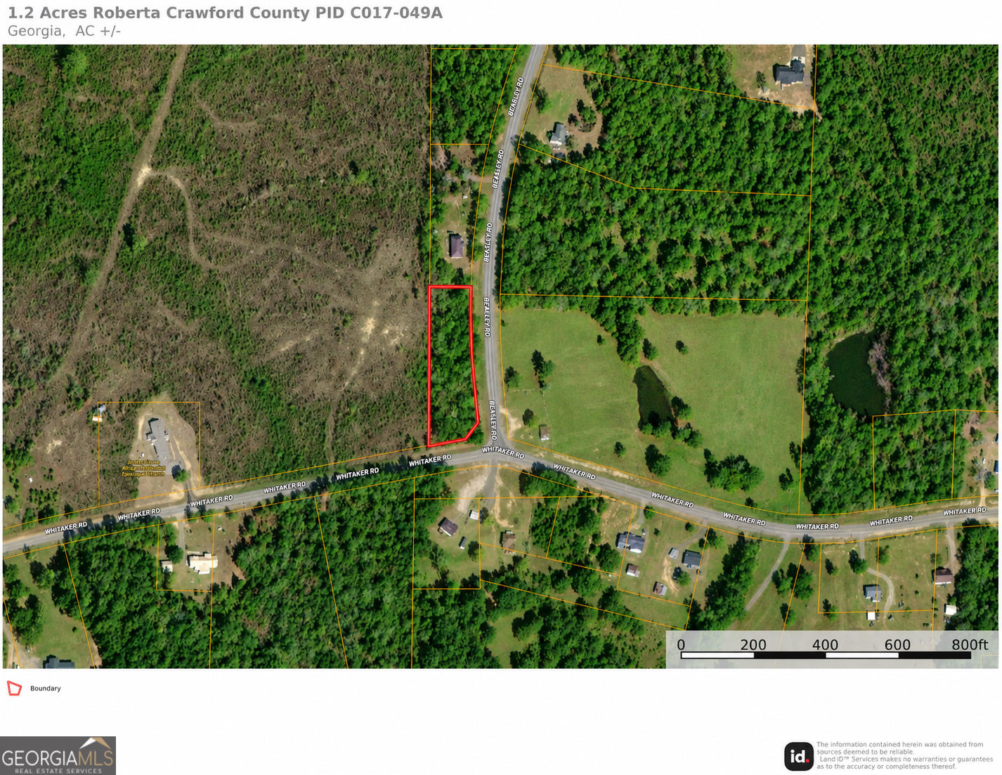 1.2 Acres Beasley Road Roberta GA 31078