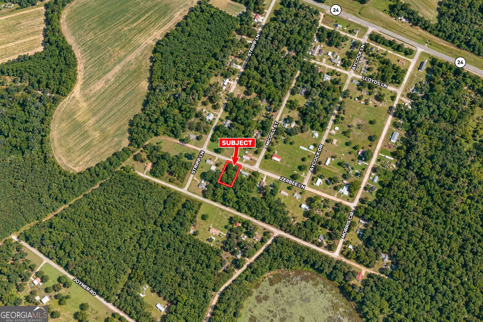 46 Acre Zerbee Lane Waynesboro GA 30830