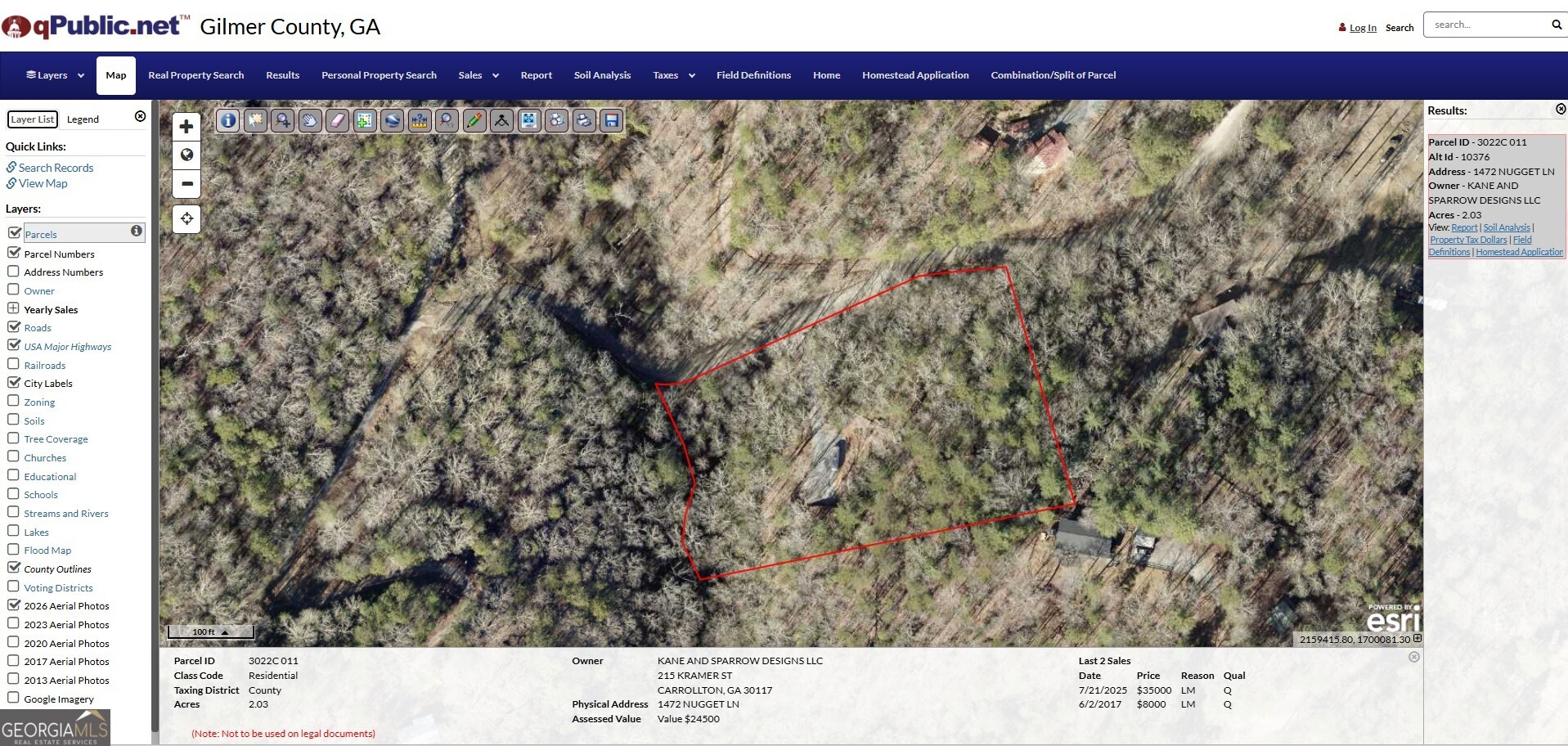 1472 Nugget Lane Ellijay GA 30540