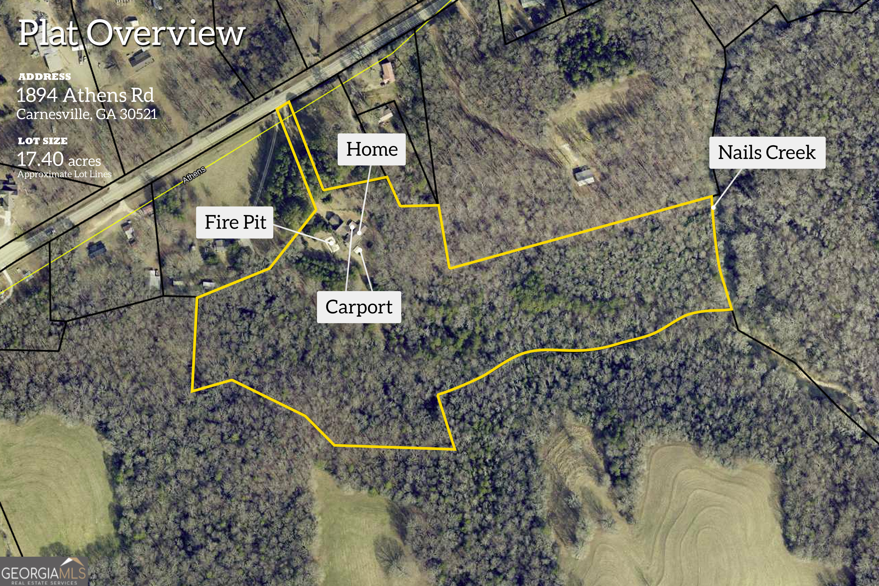 1894 Athens Road Carnesville GA 30521
