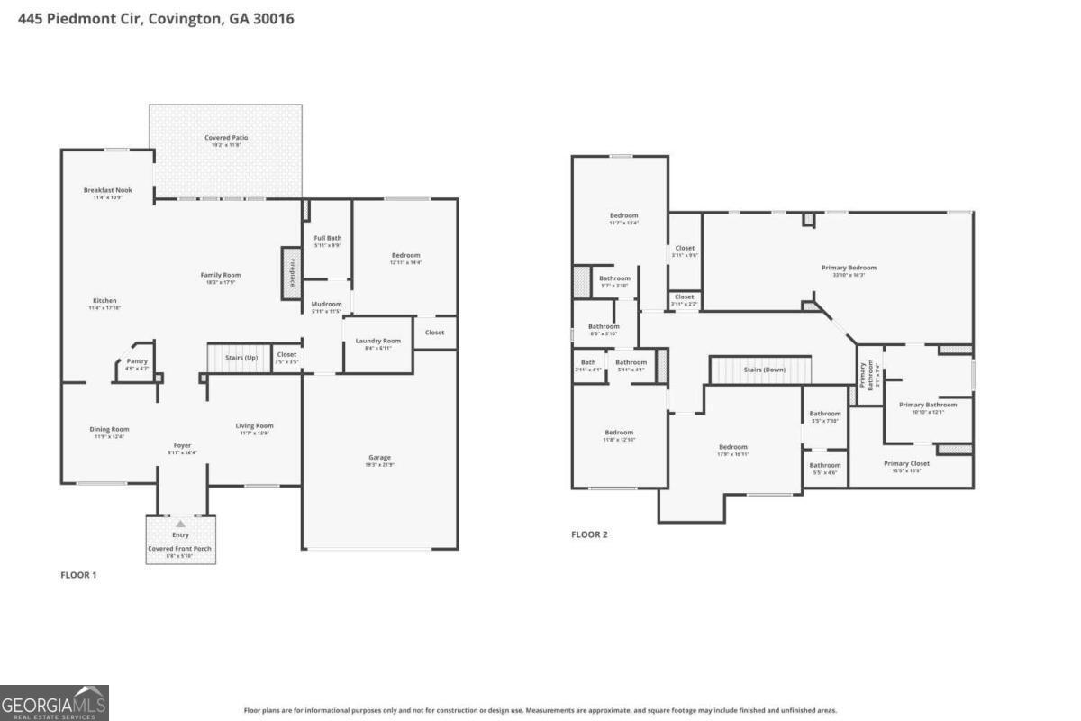 445 Piedmont Circle Covington GA 30016