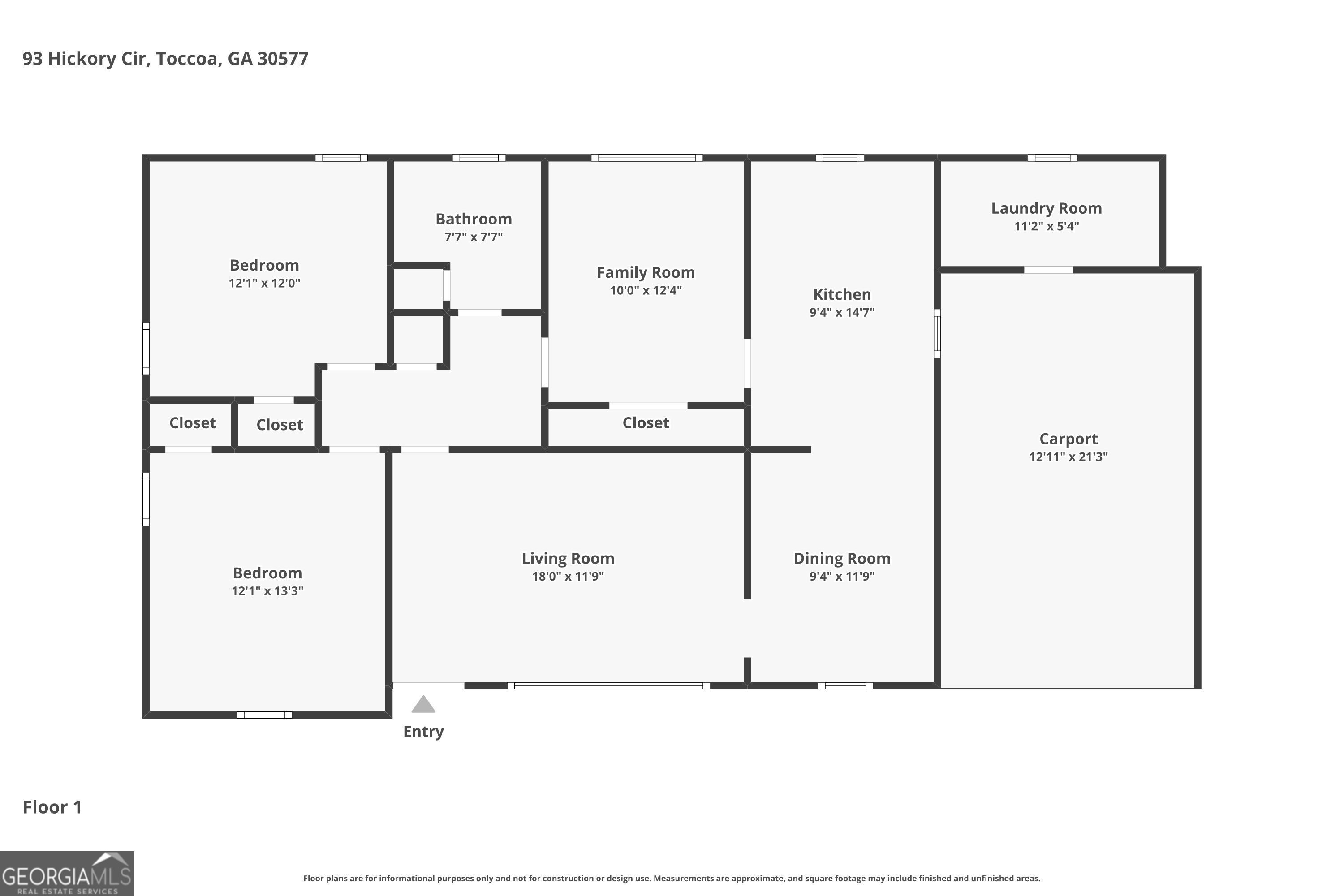 93 Hickory Circle Toccoa GA 30577