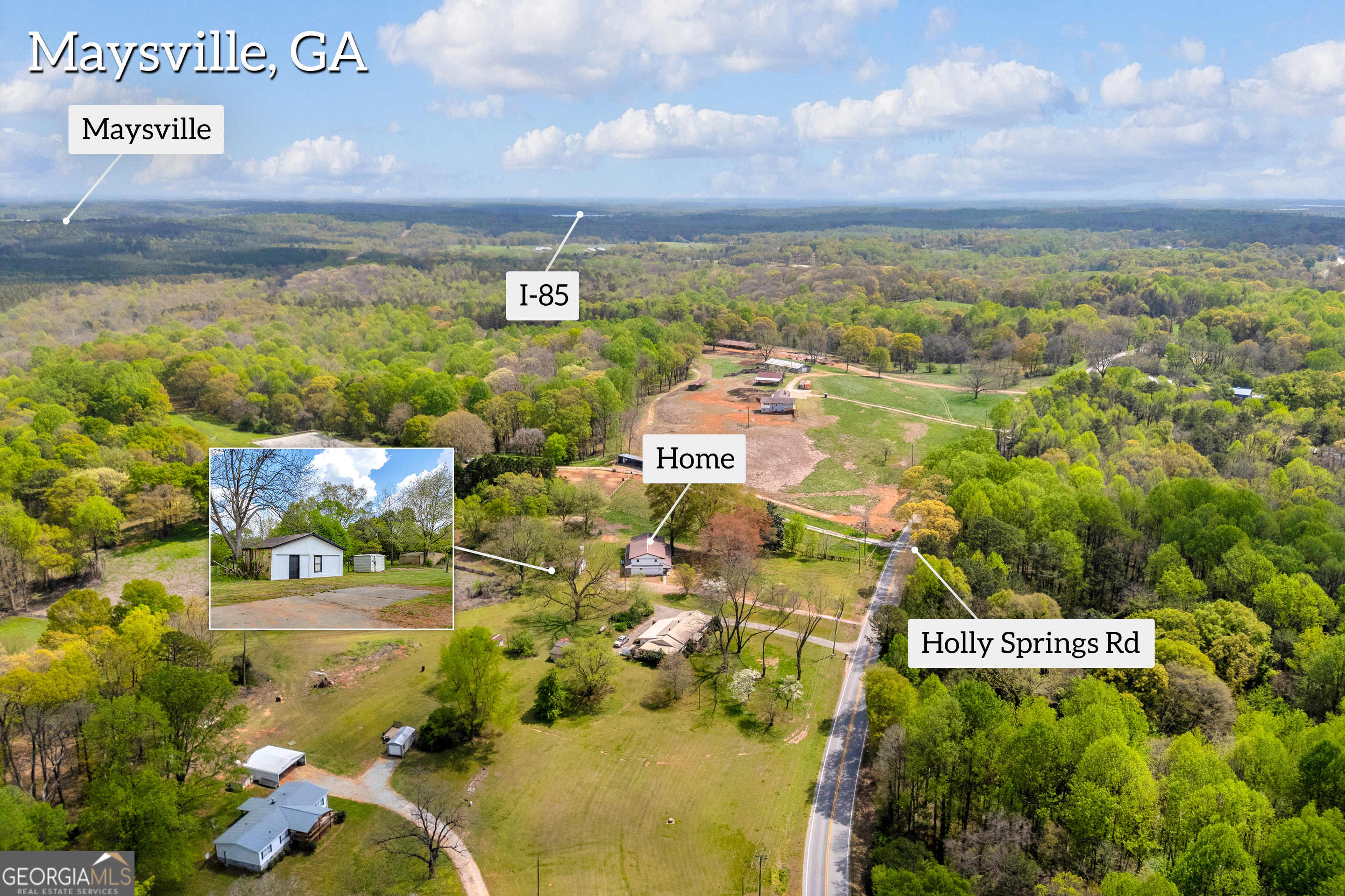 8606 Holly Springs Road Maysville GA 30558