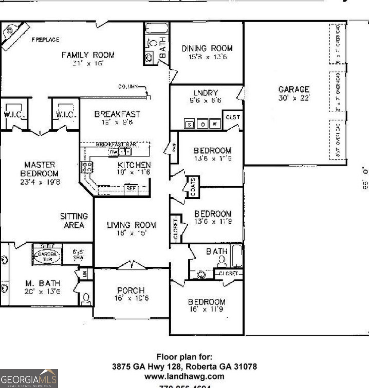 3875 Ga Highway 128 Roberta GA 31078