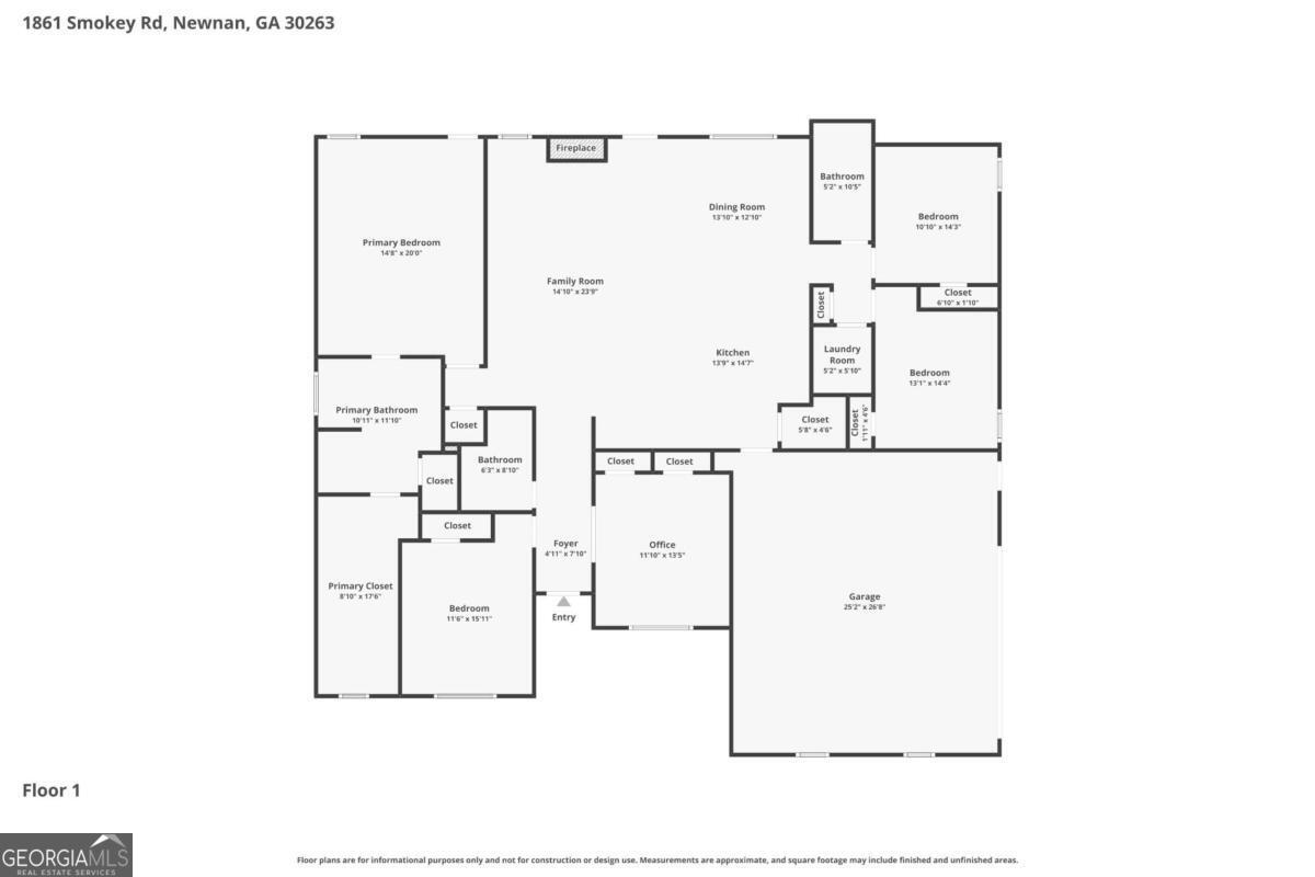 1861 Smokey Road Newnan GA 30263