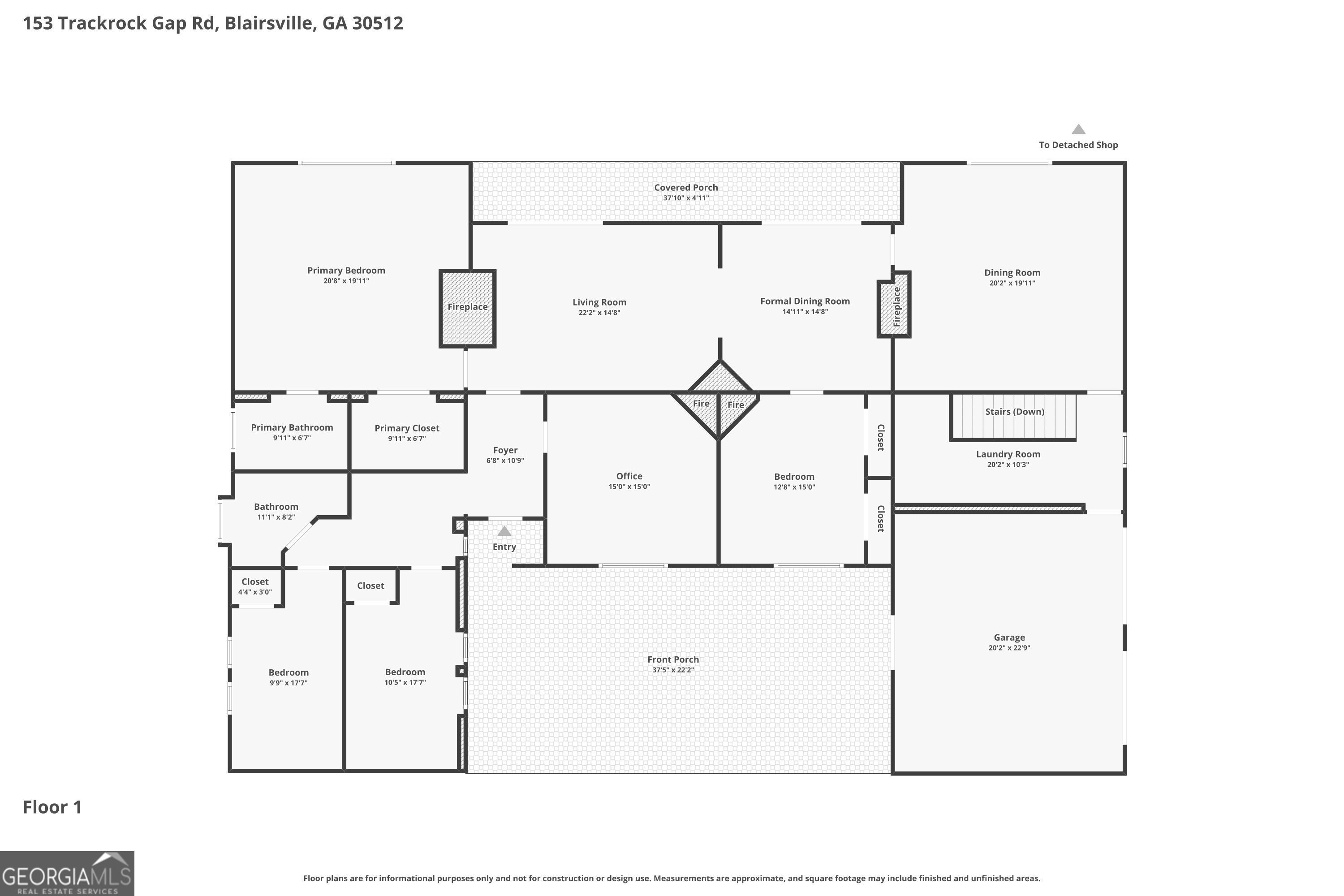 153 Trackrock Gap Road Blairsville GA 30512