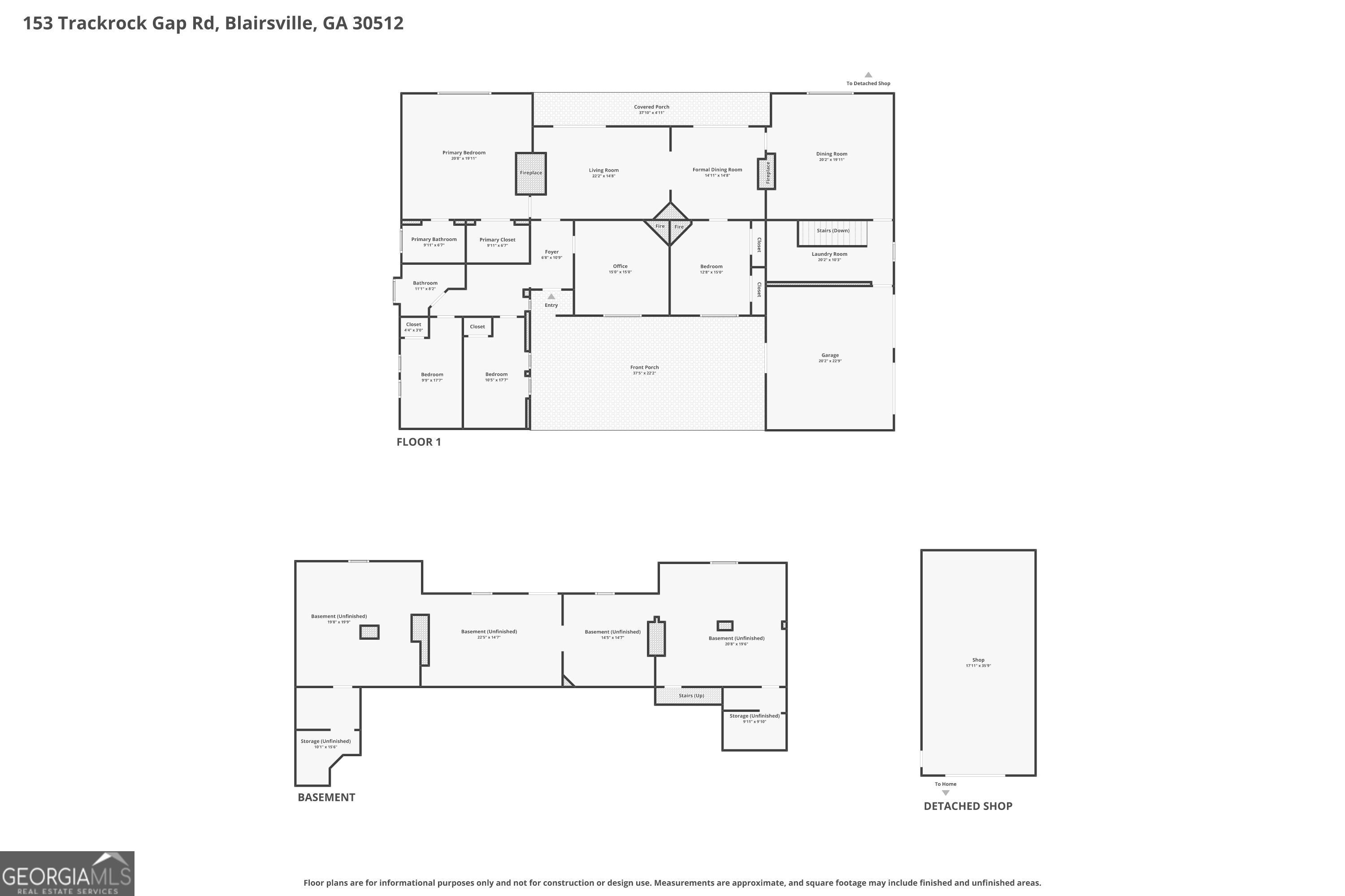 153 Trackrock Gap Road Blairsville GA 30512