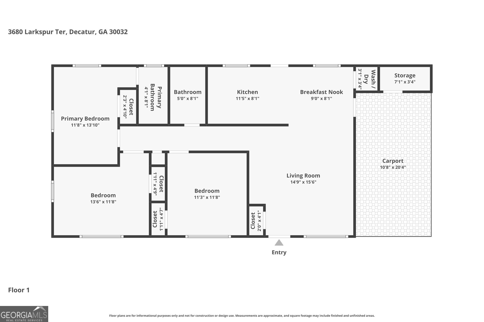 3680 Larkspur Terrace Decatur GA 30032