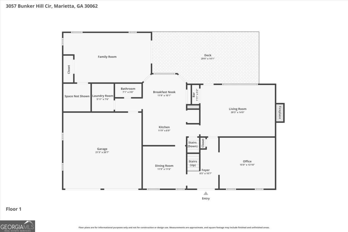 3057 Bunker Hill Circle Marietta GA 30062