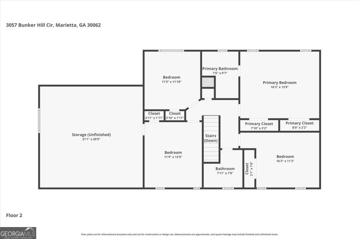 3057 Bunker Hill Circle Marietta GA 30062