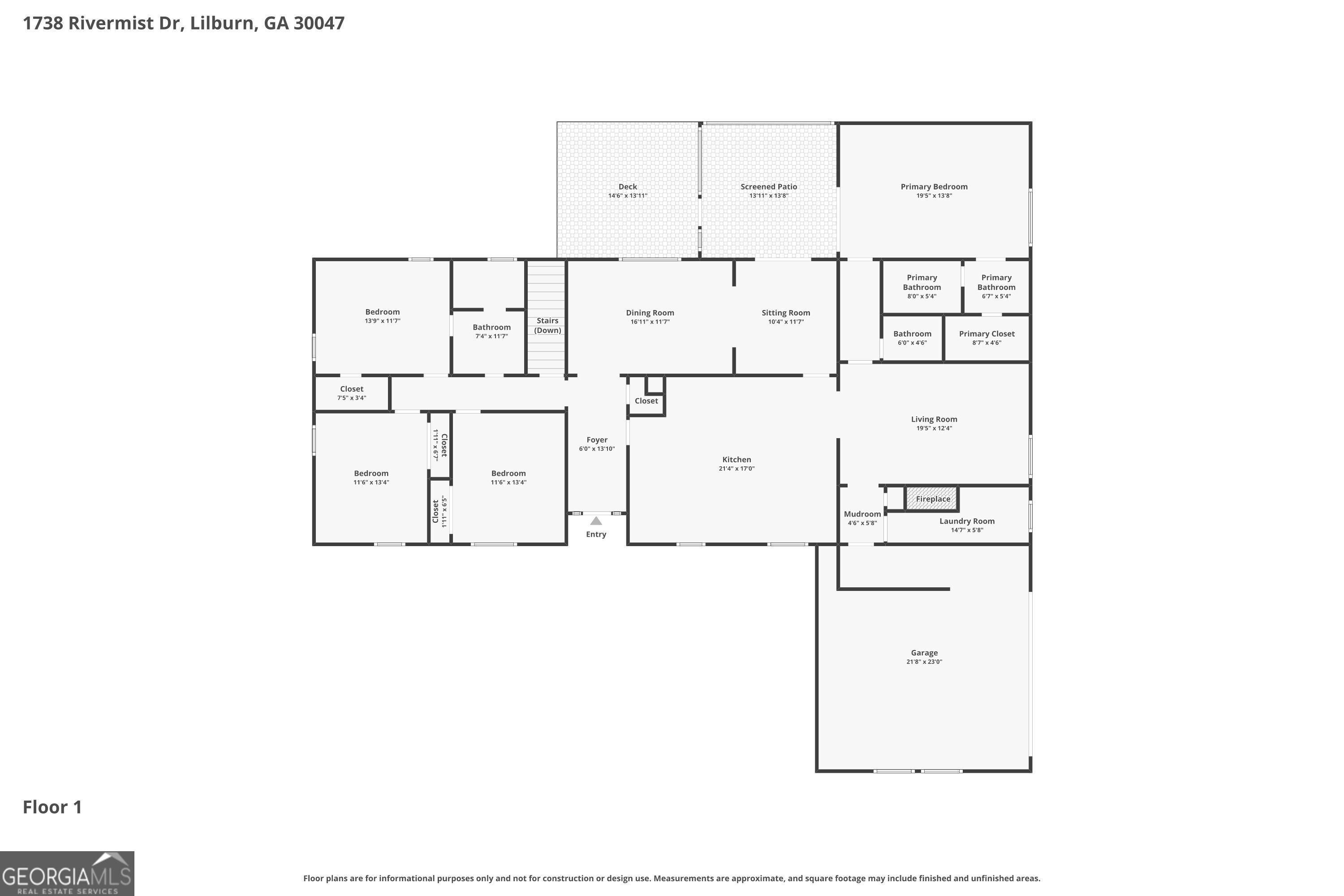 1738 Rivermist Drive SW Lilburn GA 30047
