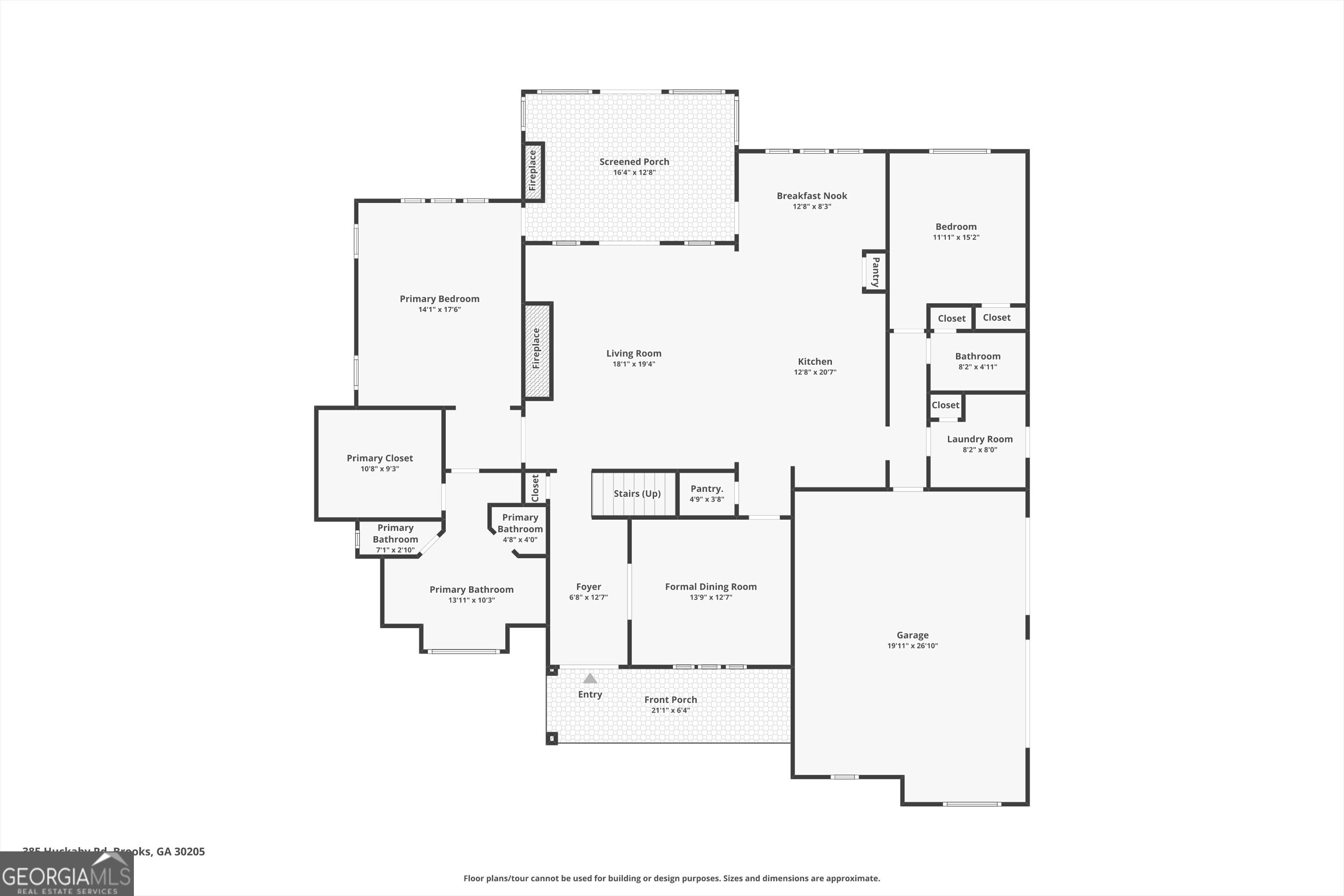 385 Huckaby Road Brooks GA 30205