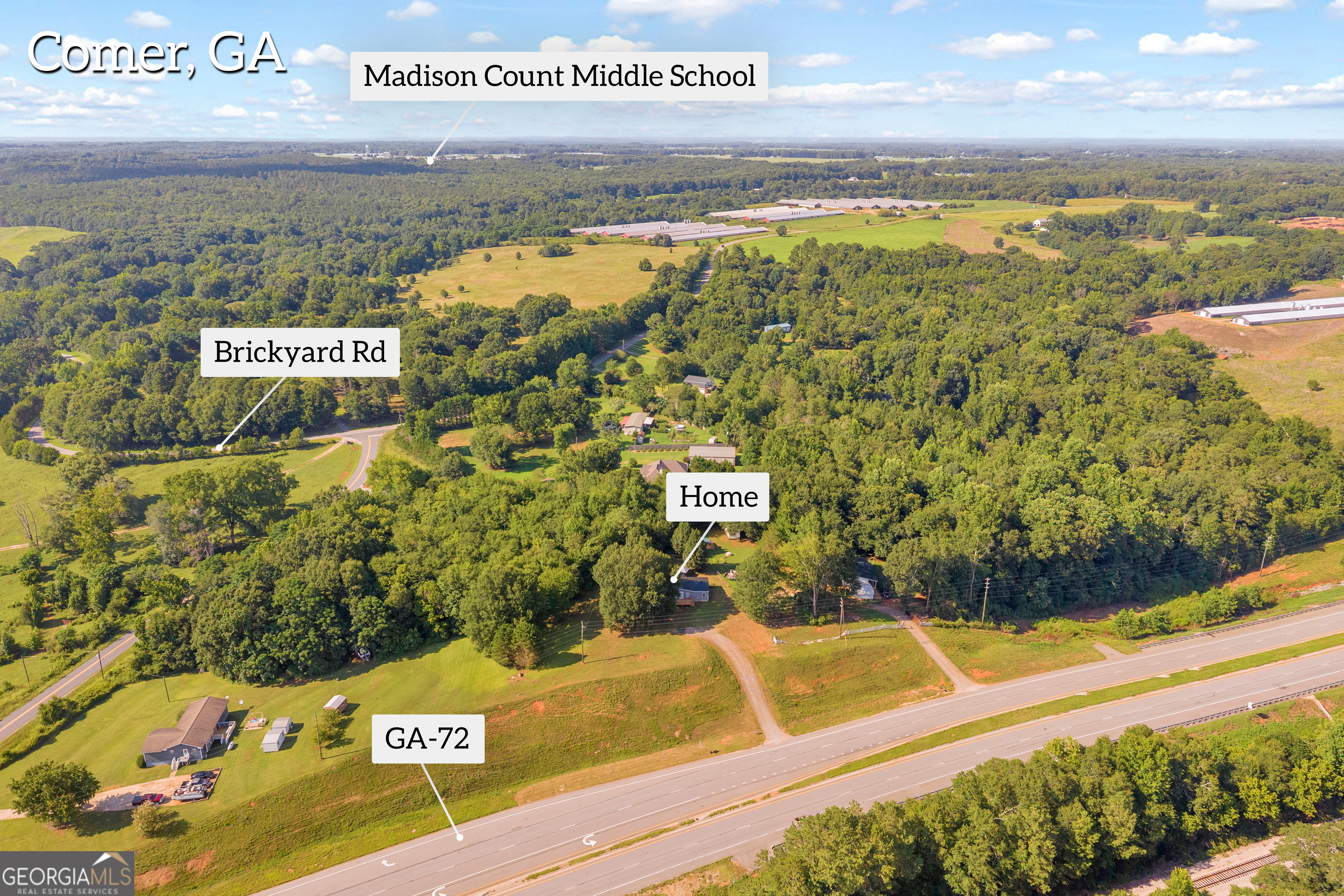 1544 Highway 72 W Comer GA 30629