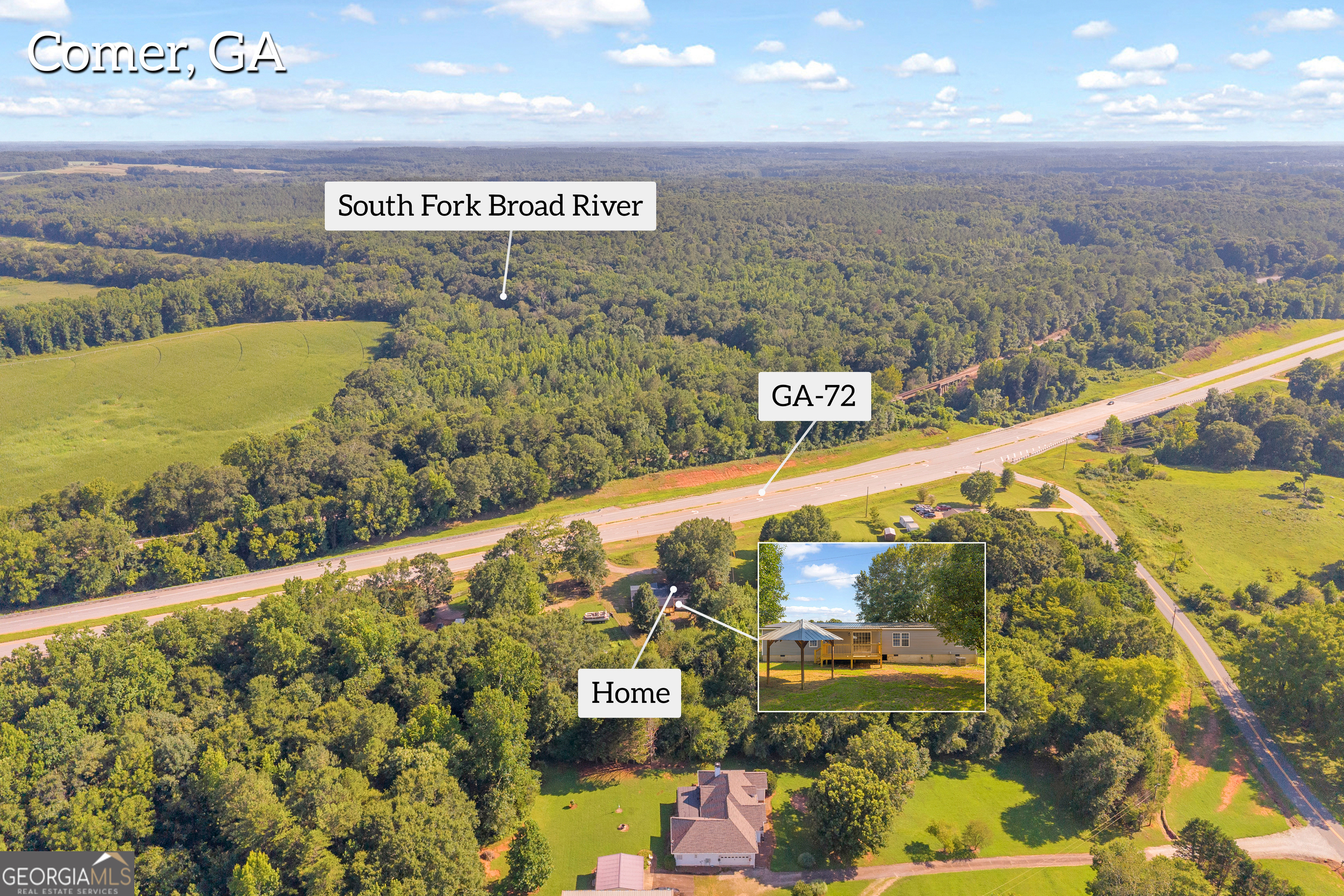 1544 Highway 72 W Comer GA 30629