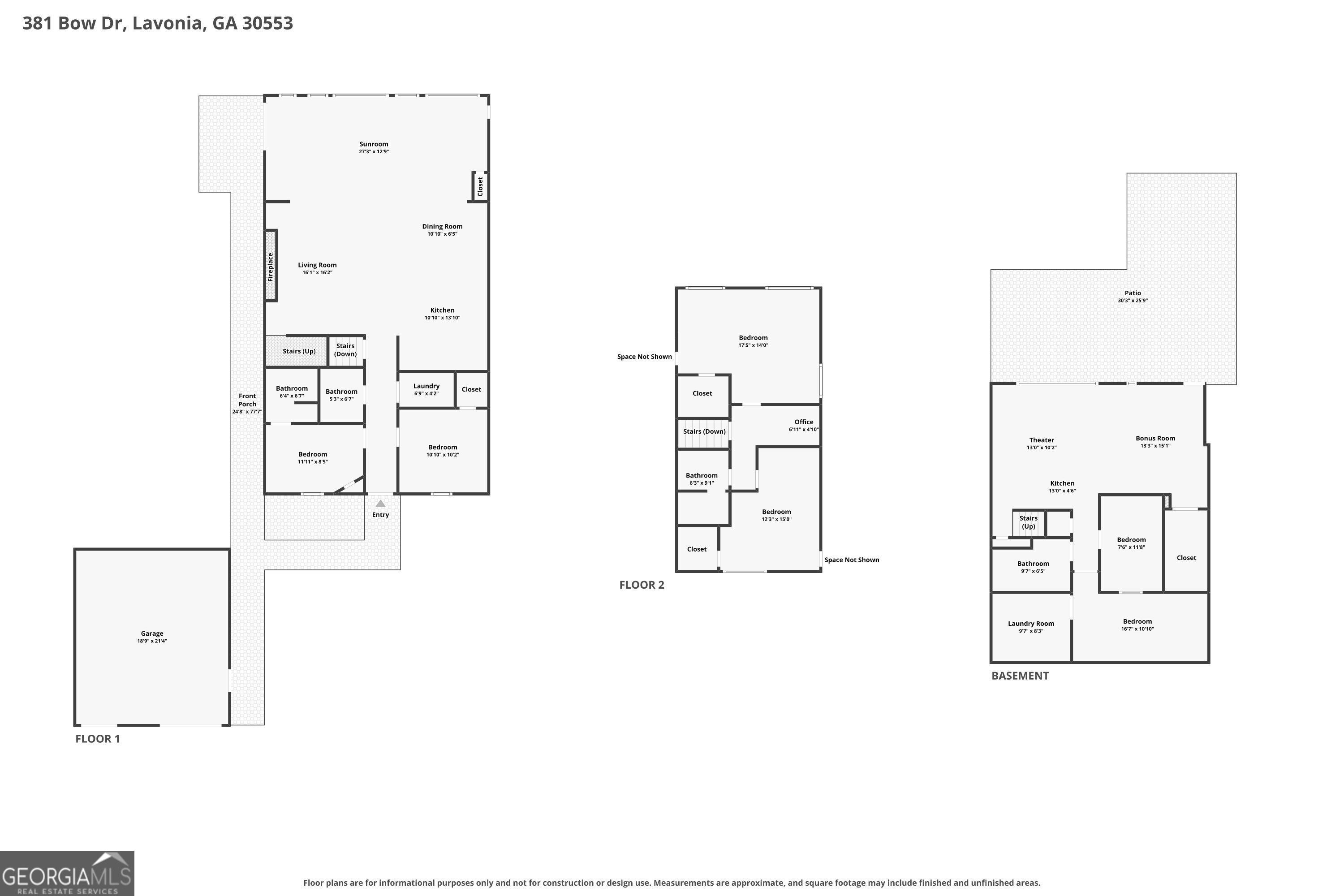 381 Bow Drive Lavonia GA 30553