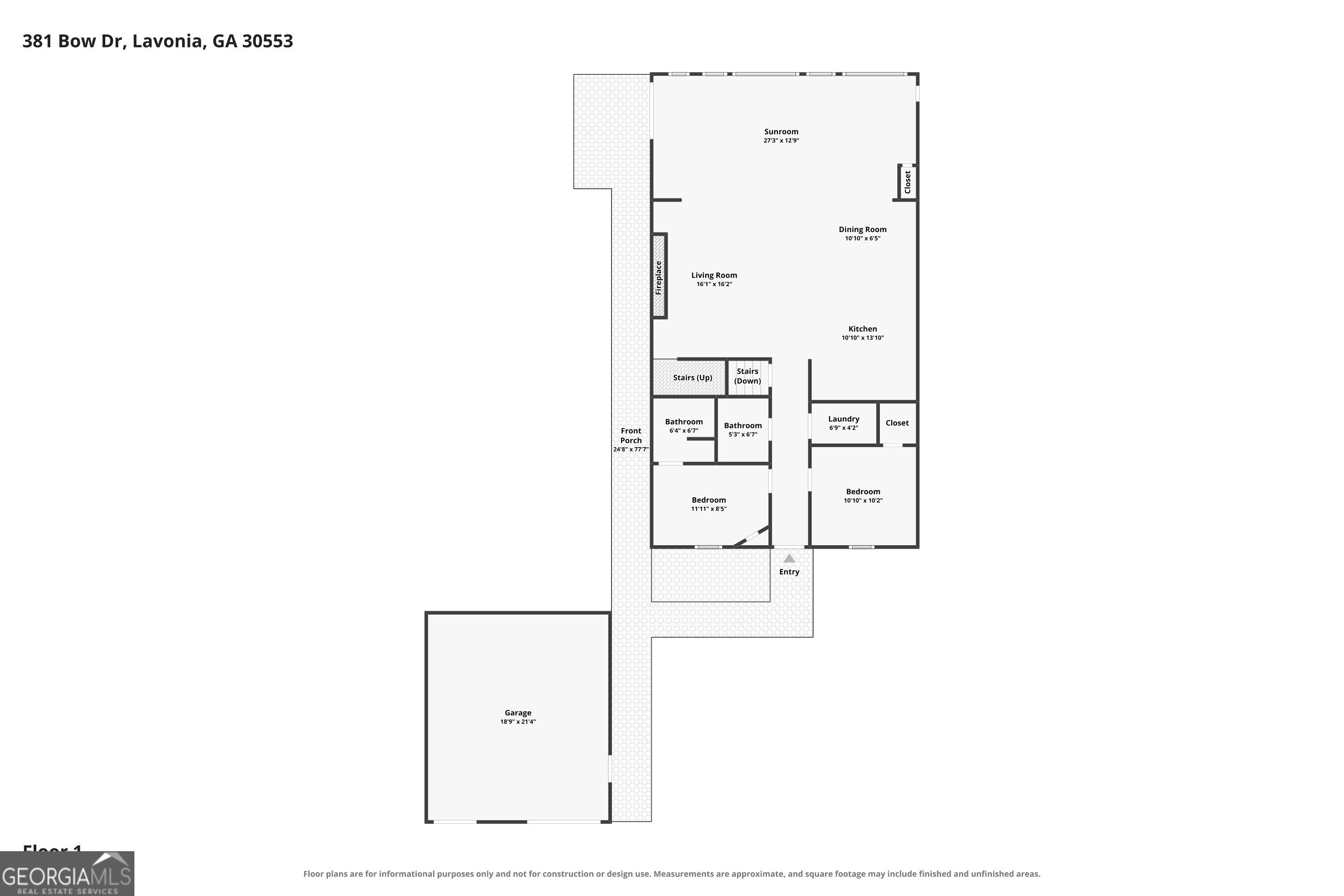381 Bow Drive Lavonia GA 30553