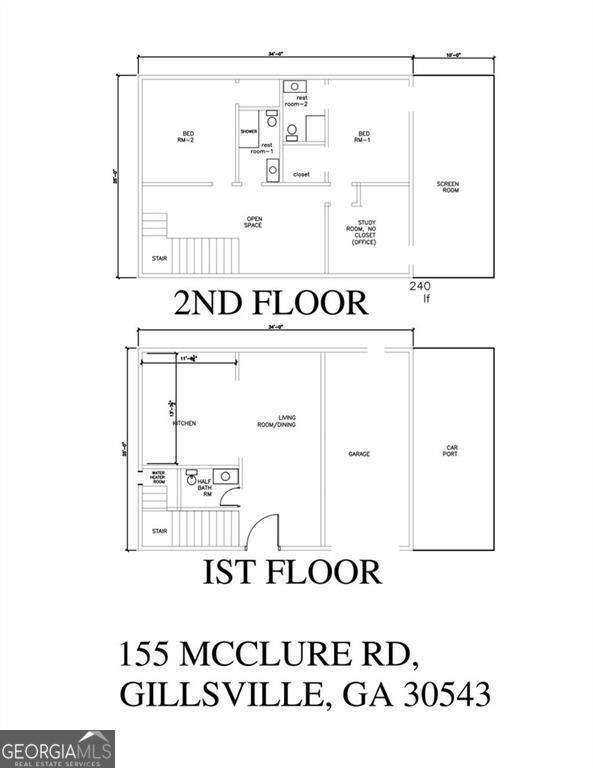 155 Mcclure Road Gillsville GA 30543