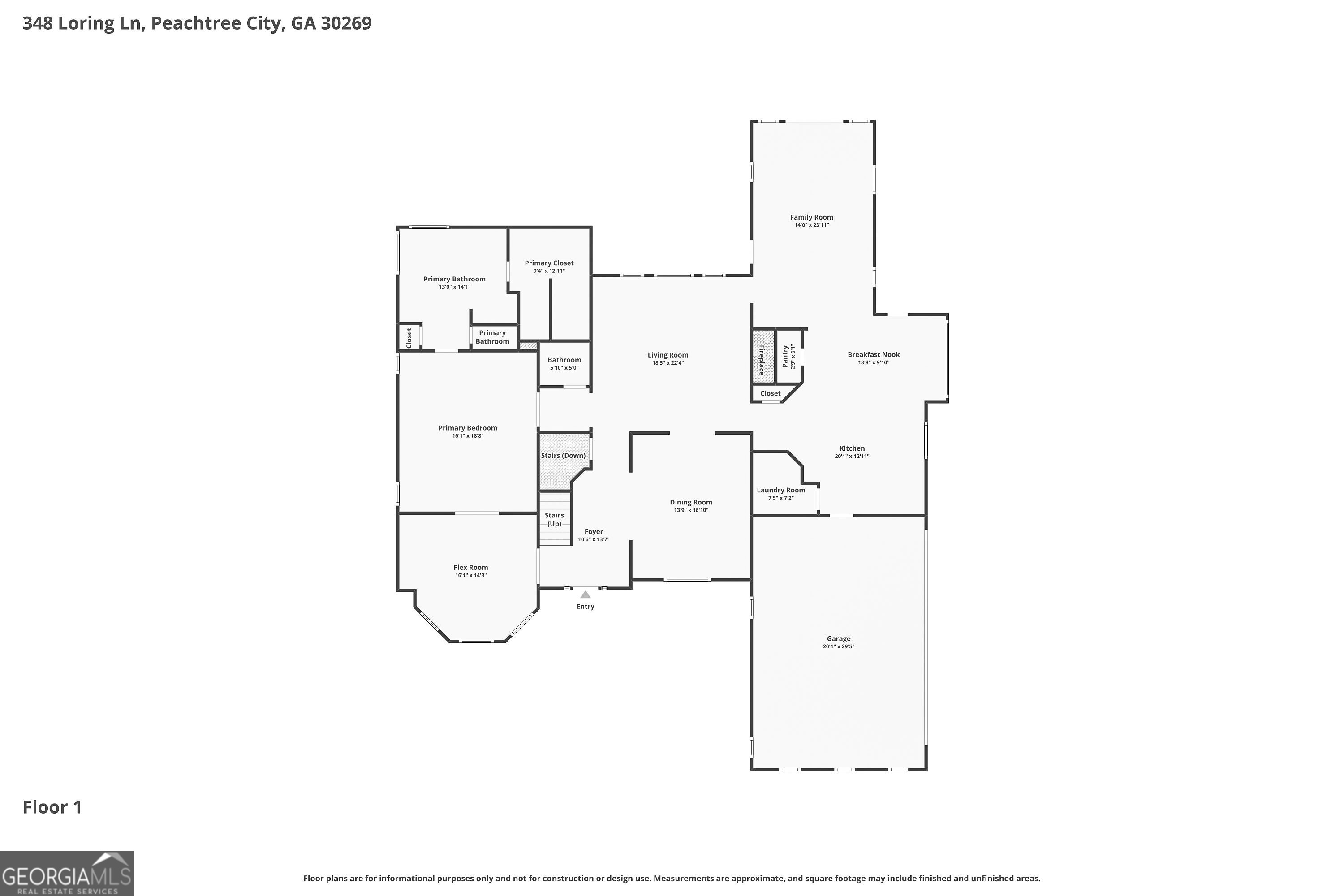 348 Loring Lane Peachtree City GA 30269