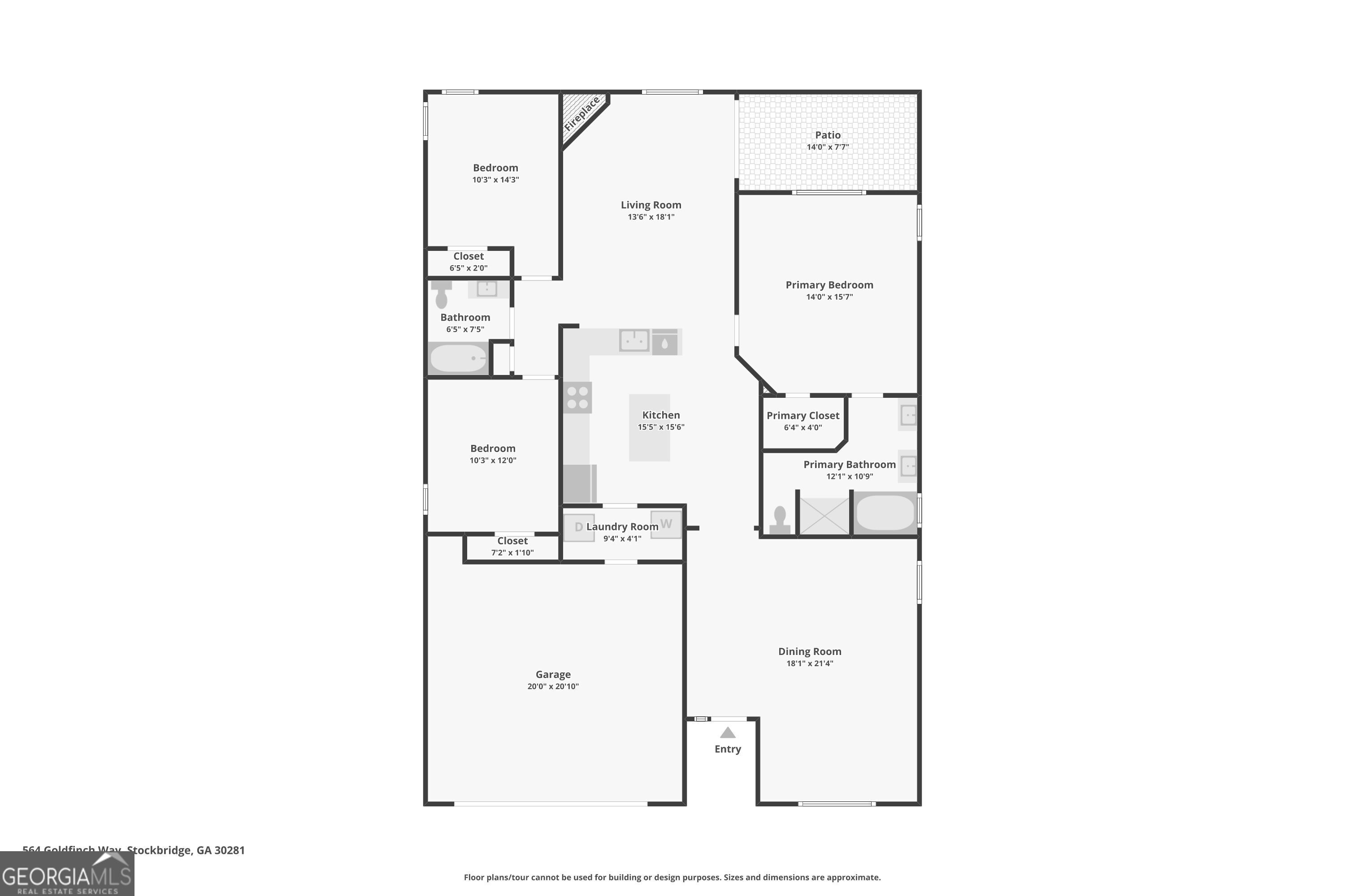 564 Goldfinch Way Stockbridge GA 30281