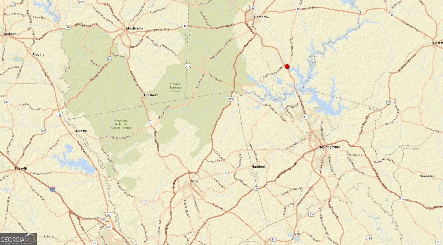 156 Flatrock Road Eatonton GA 31024
