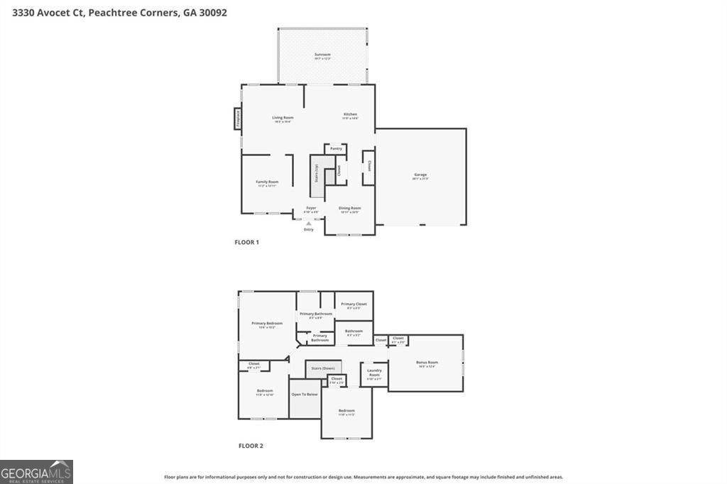 3330 Avocet Court Peachtree Corners GA 30092