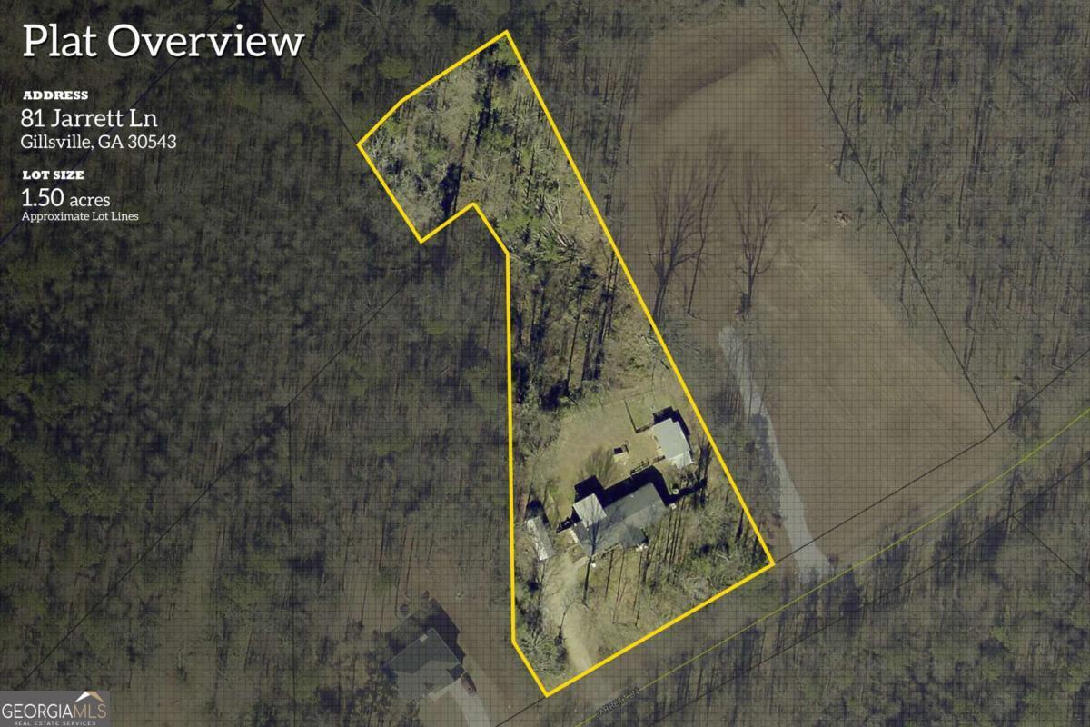 81 Jarrett Lane Gillsville GA 30543