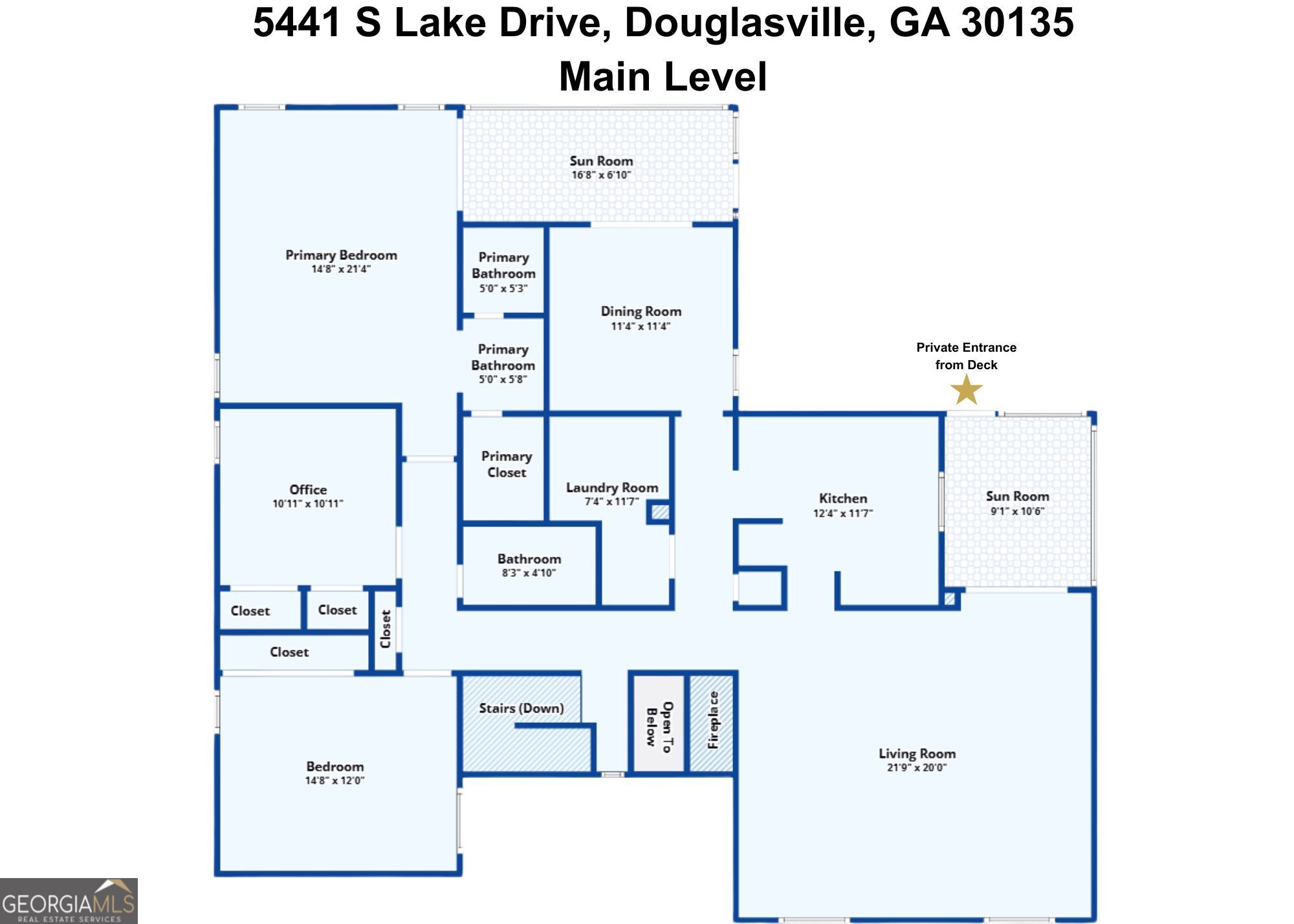 5441 S Lake Drive Douglasville GA 30135