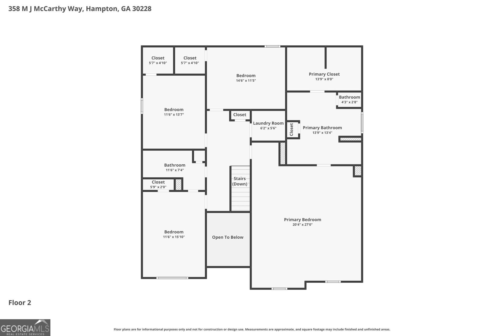 358 M J Mccarthy Way Hampton GA 30228