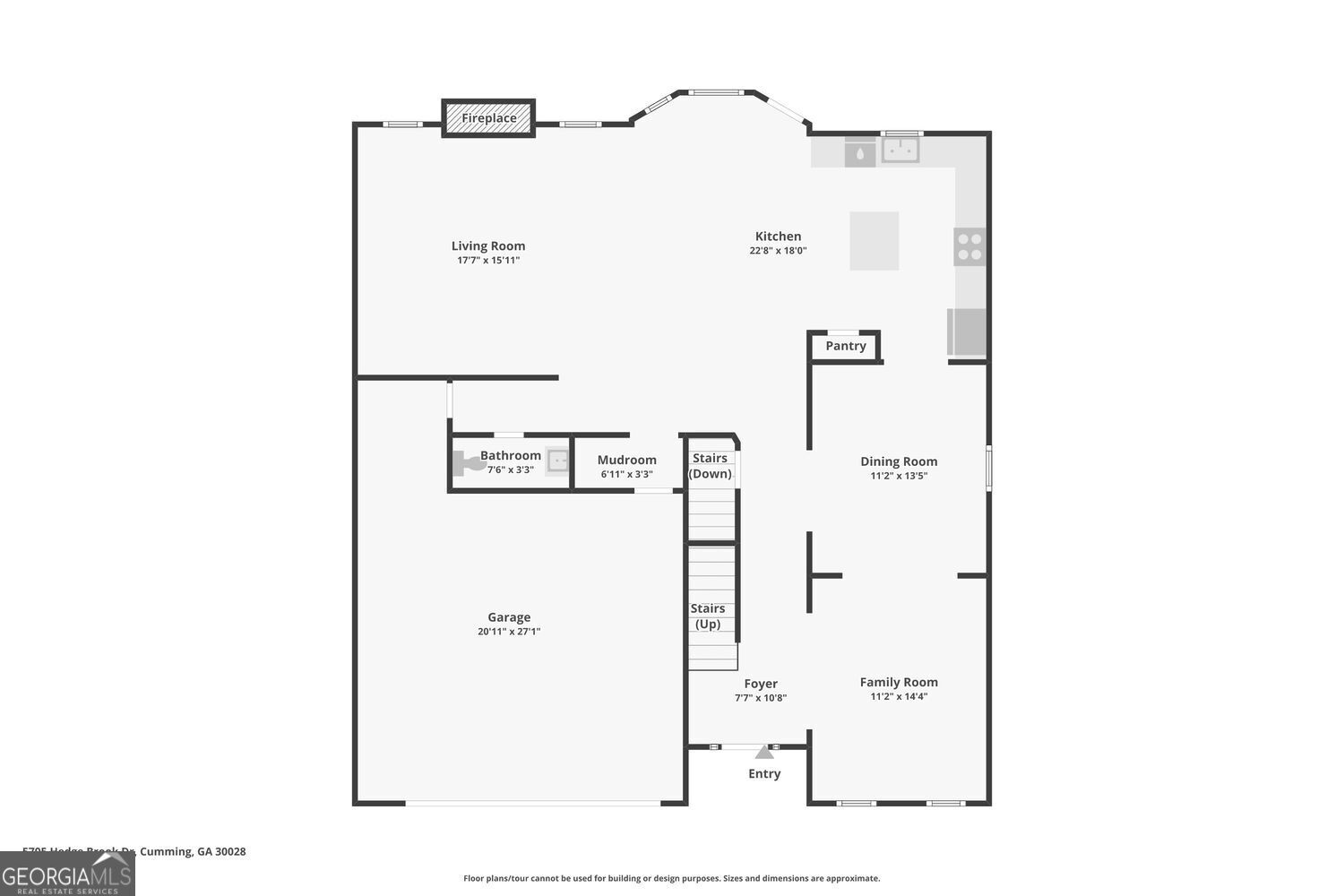 5705 Hedge Brook Drive Cumming GA 30028