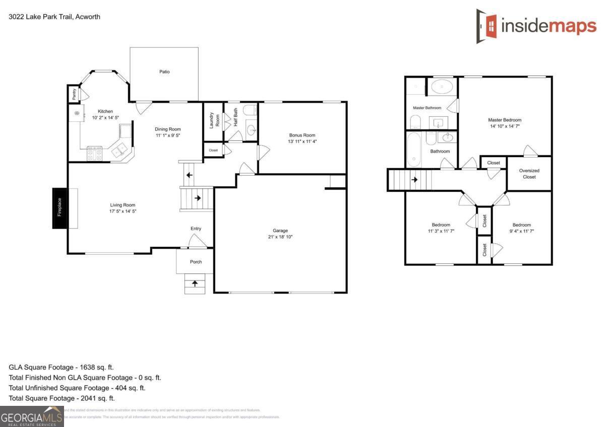 3022 Lake Park Trail Acworth GA 30101