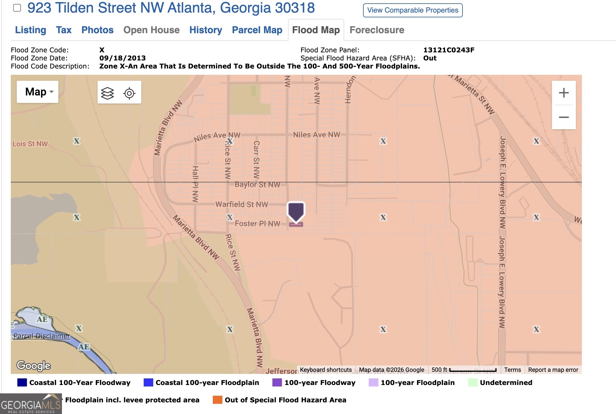 923 Tilden Street NW Atlanta GA 30318