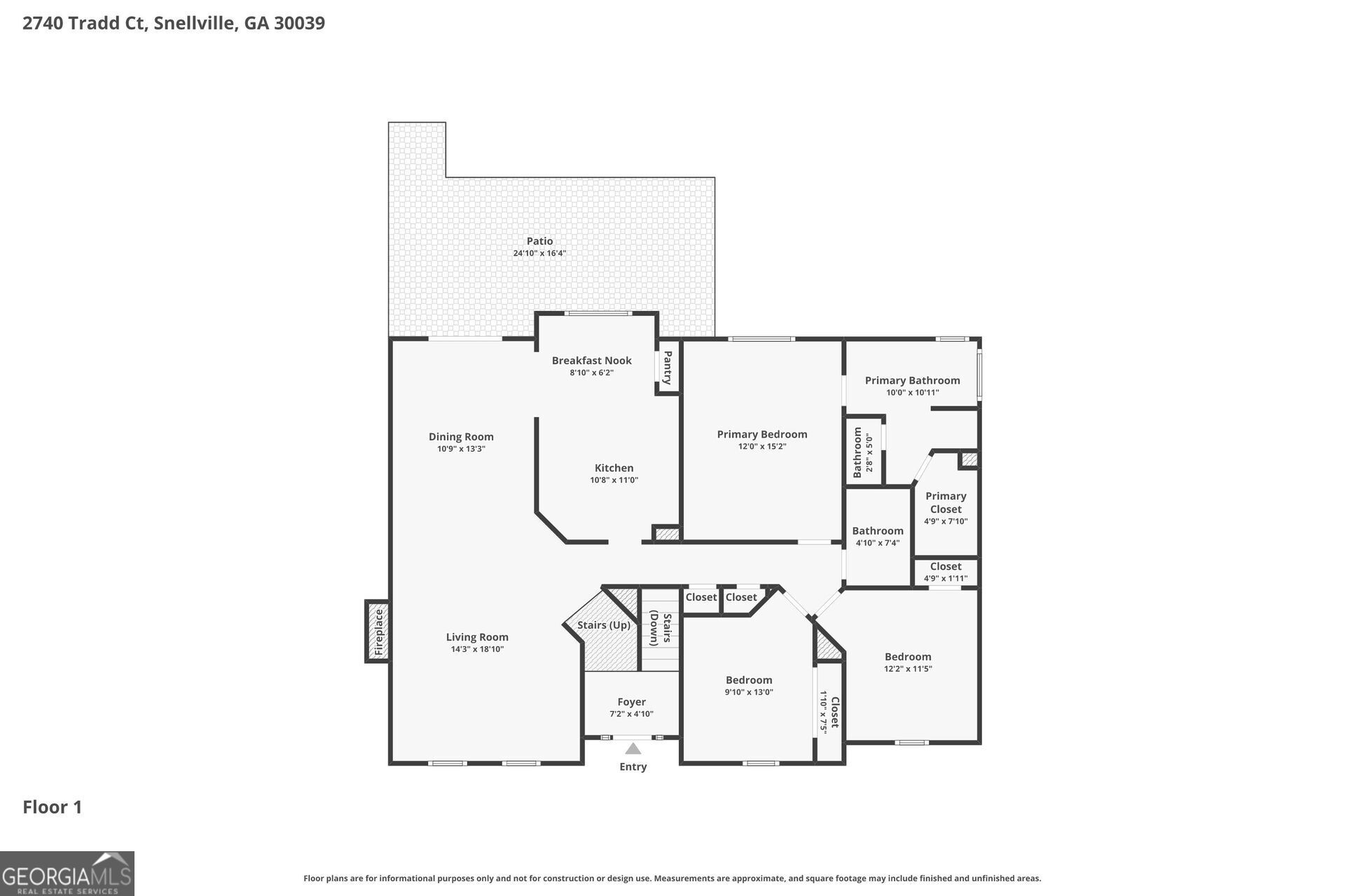 2740 Tradd Court Snellville GA 30039