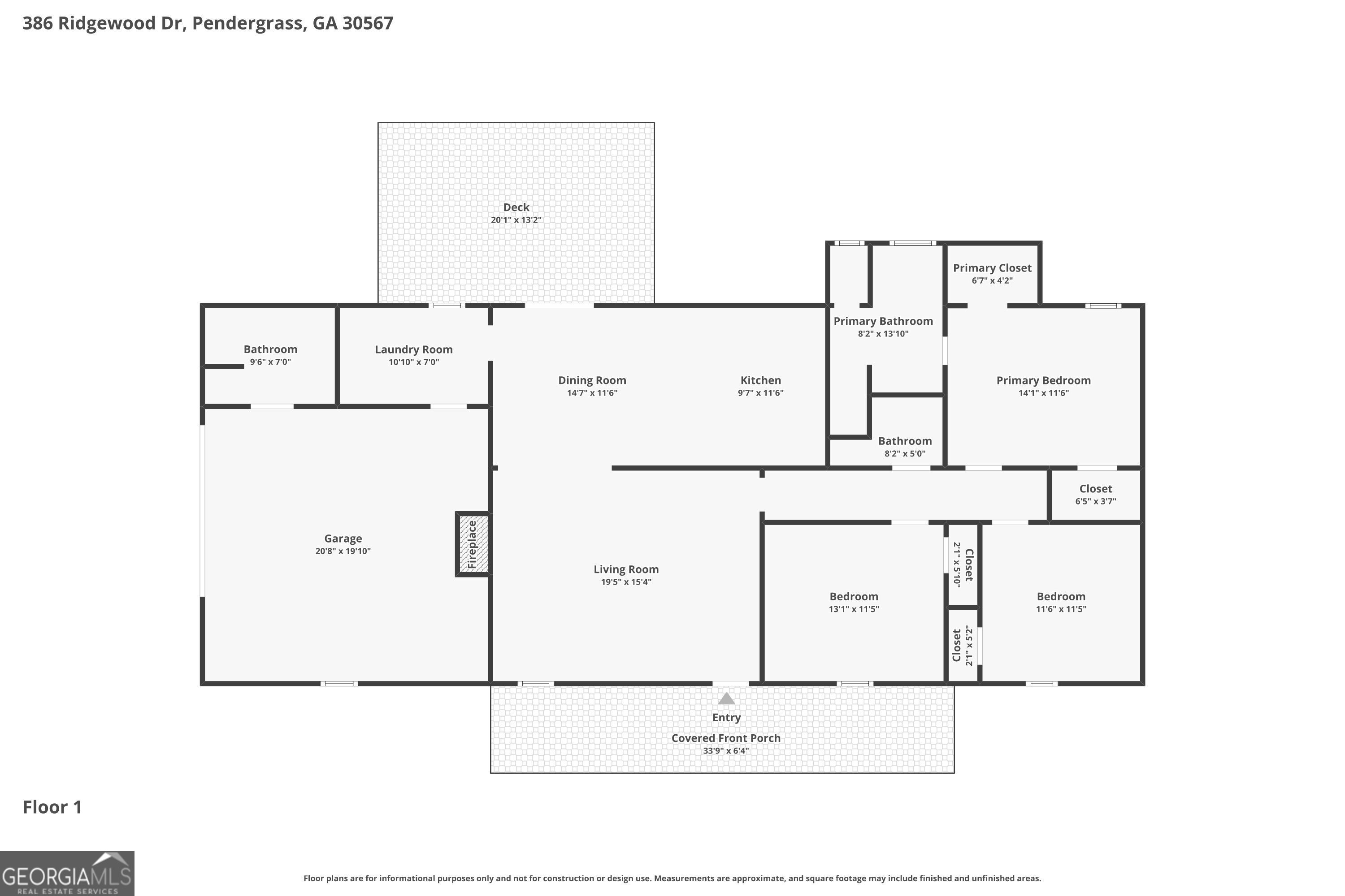 386 Ridgewood Drive Pendergrass GA 30567