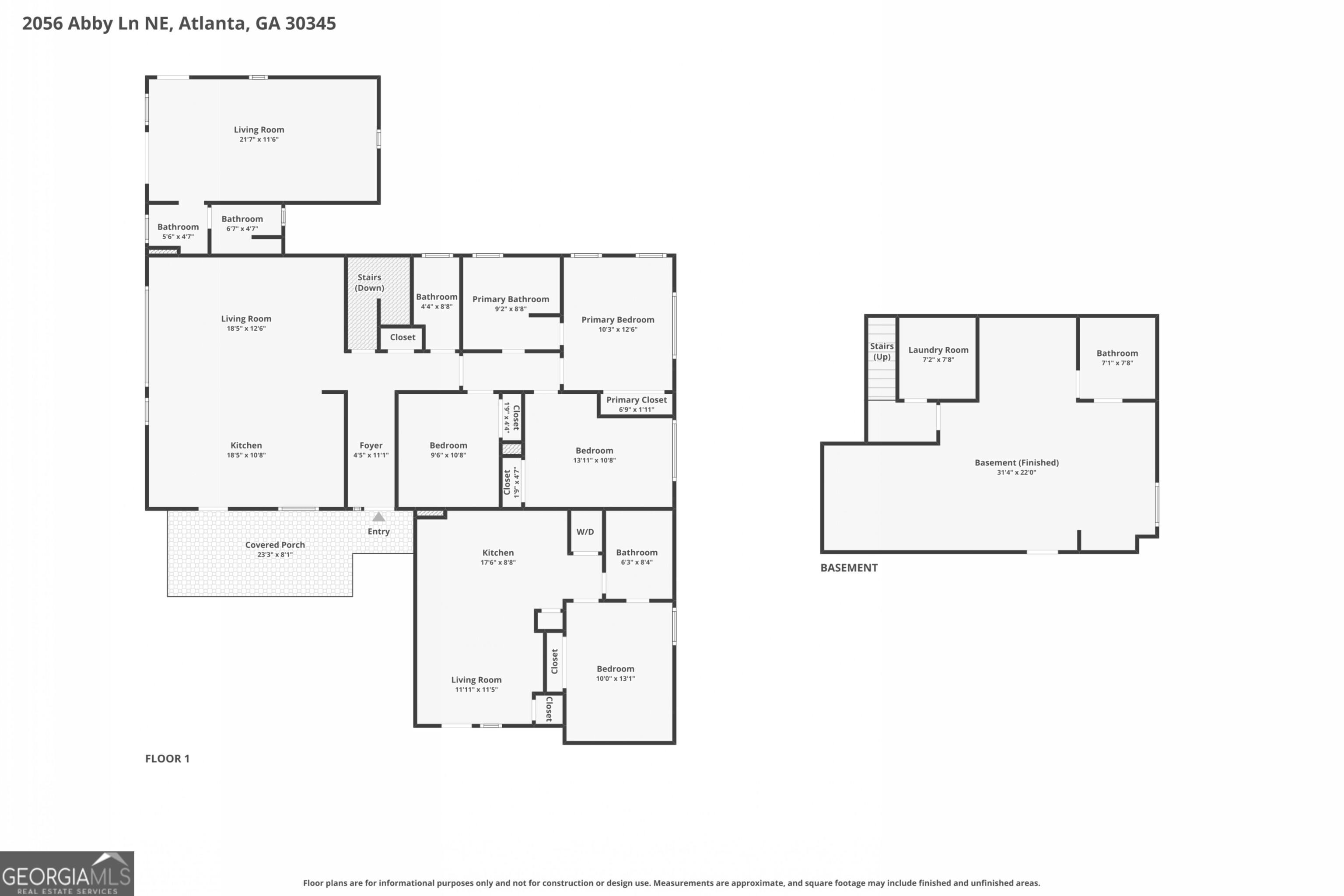 2056 Abby Lane NE Atlanta GA 30345