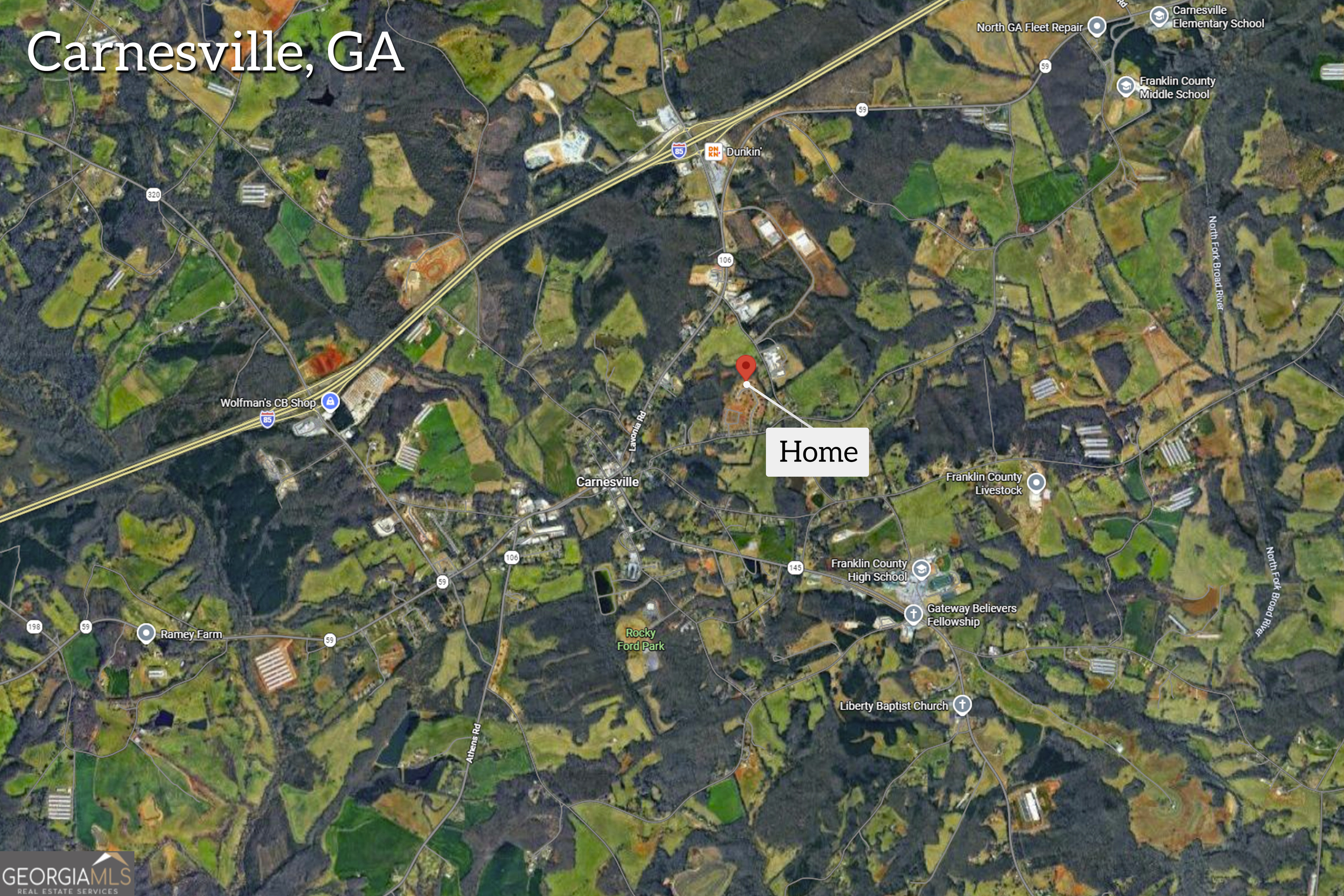 214 Franklin Hills Drive Carnesville GA 30521