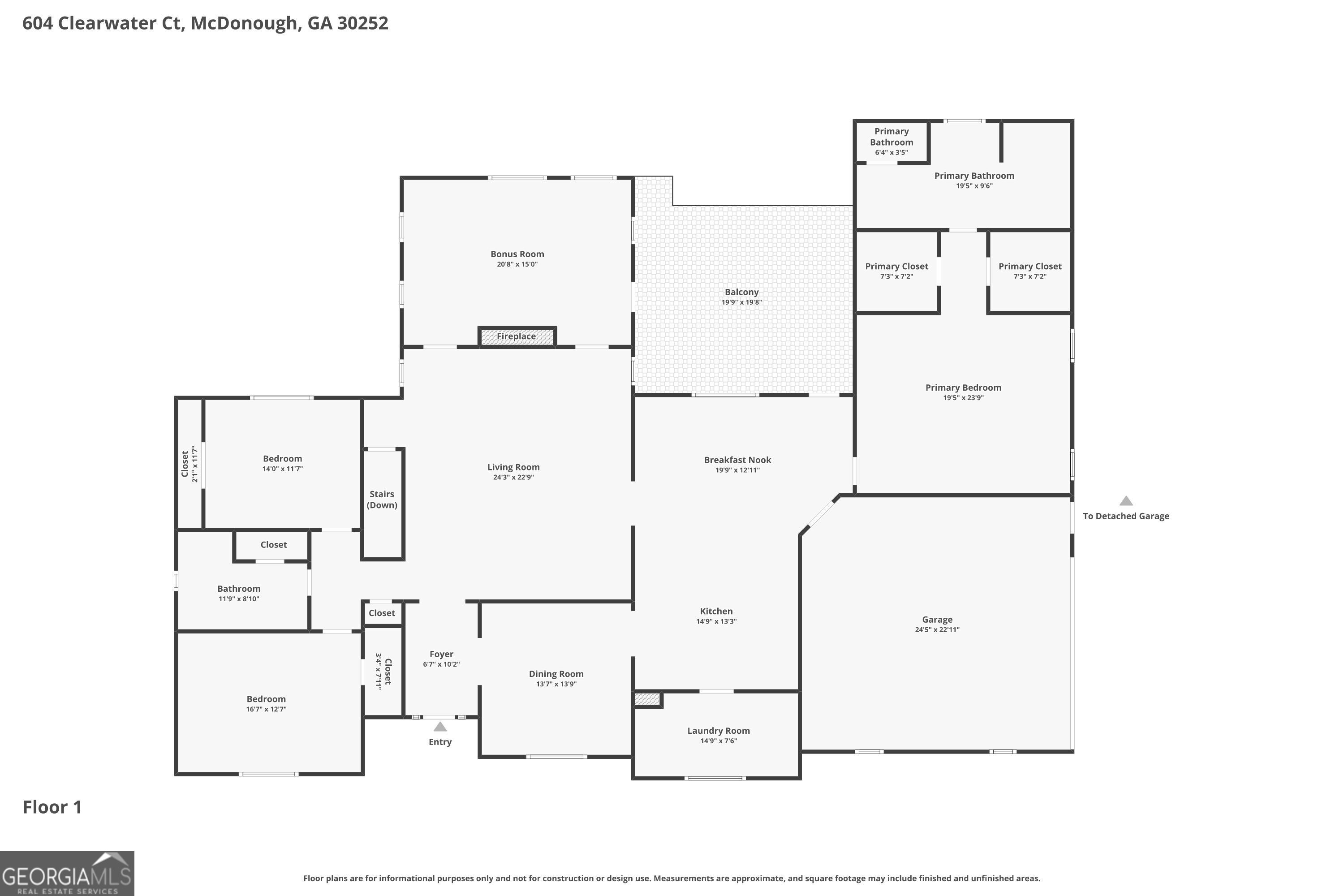604 Clearwater Court Mcdonough GA 30252