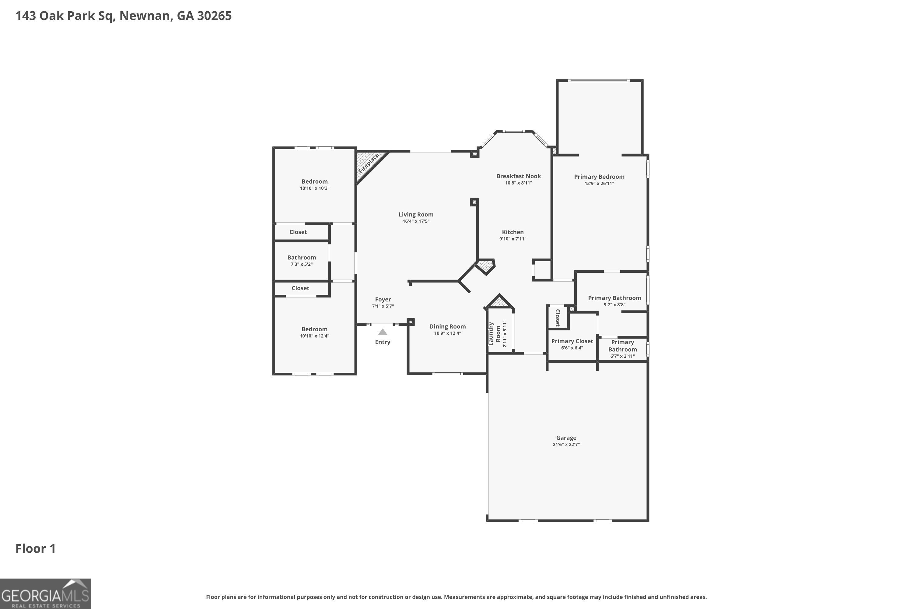 143 Oak Park Square Newnan GA 30265