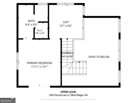 405 Donna Lee Lane Mineral Bluff GA 30559